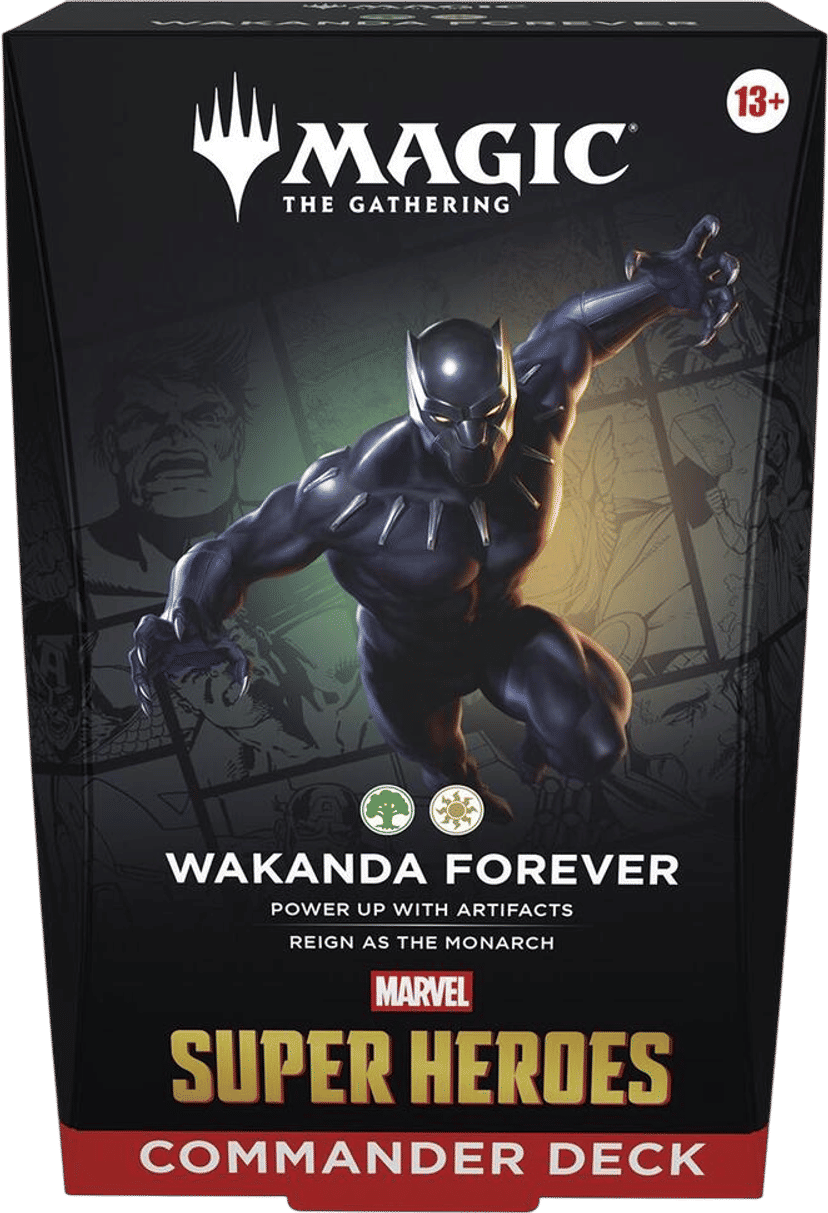 Marvel Super Heroes Commander deck : Wakanda Forever from Marvel Super Heroes Commander - Magic: The Gathering