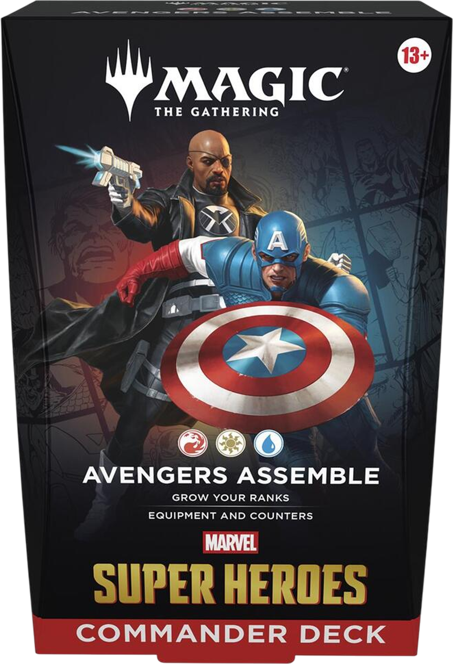 Product image for Marvel Super Heroes Commander deck : Avengers Assemble