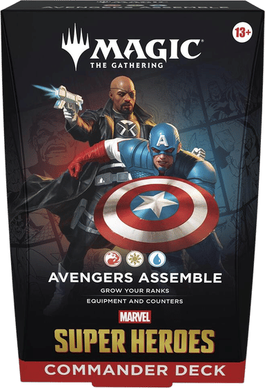 Product image for Marvel Super Heroes Commander deck : Avengers Assemble