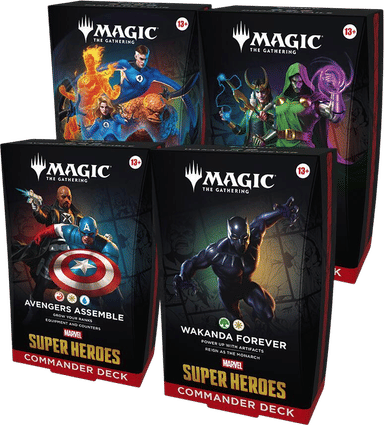 Product image for Marvel Super Heroes Commander deck set