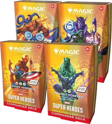 Product image for Marvel Super Heroes Commander collector deck set