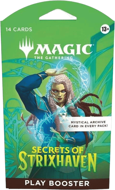 Product image for Secret of Strixhaven Sleeved Booster Pack