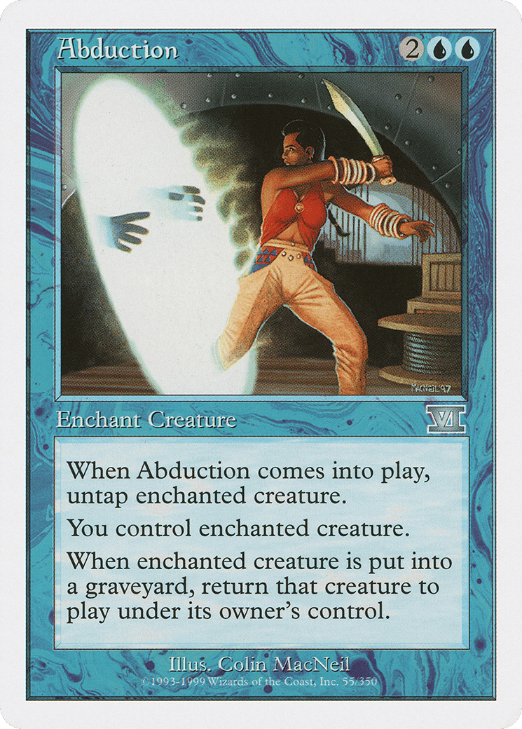 Abduction — Classic Sixth Edition — Magic: The Gathering
