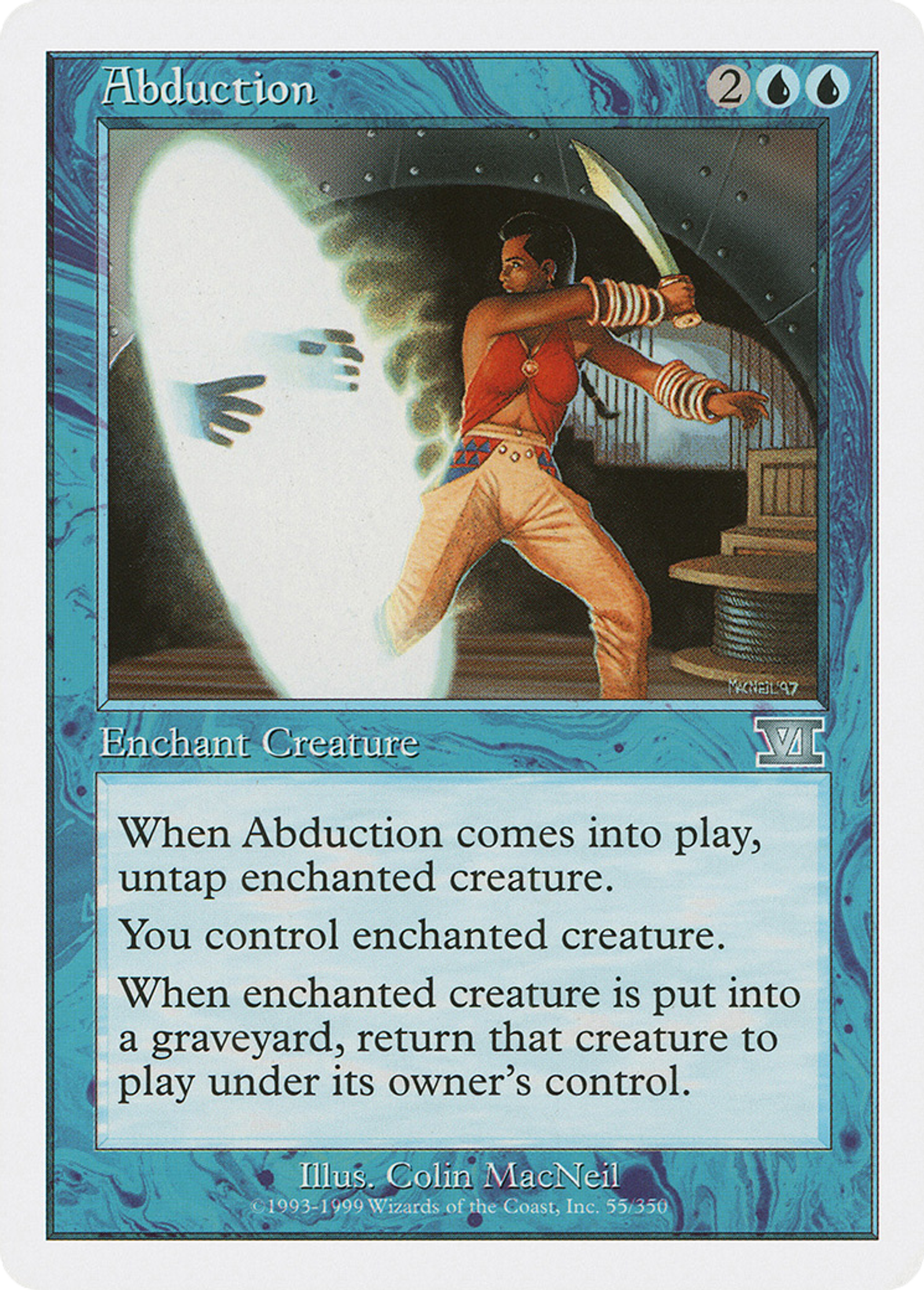 Abduction — Classic Sixth Edition — Magic: The Gathering