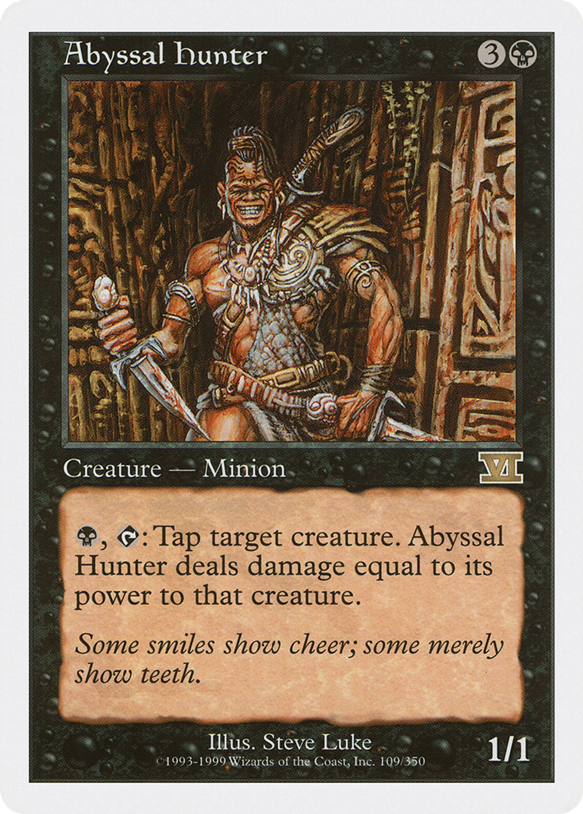 Abyssal Hunter — Classic Sixth Edition — Magic: The Gathering