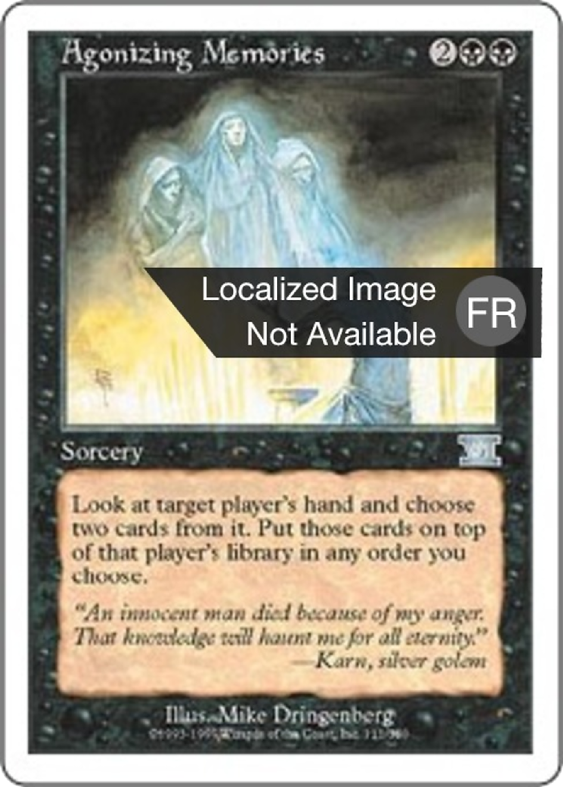 Affres du souvenir — Classic Sixth Edition — Magic: The Gathering