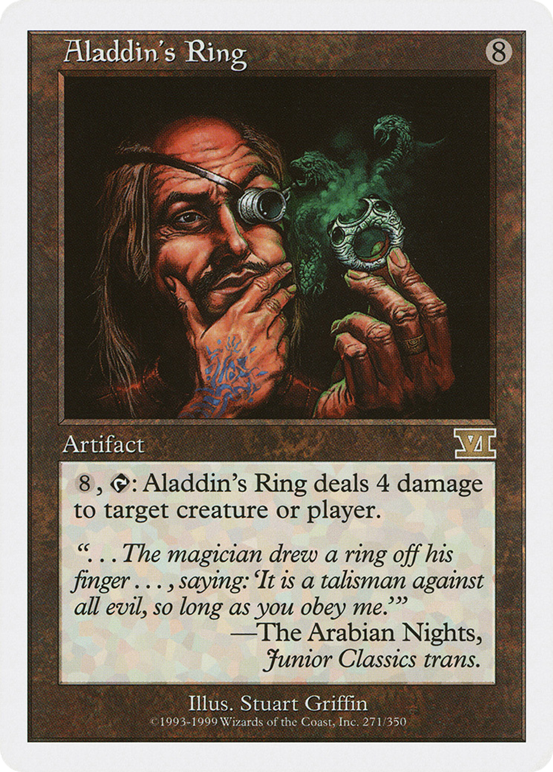 Aladdin's Ring — Classic Sixth Edition — Magic: The Gathering