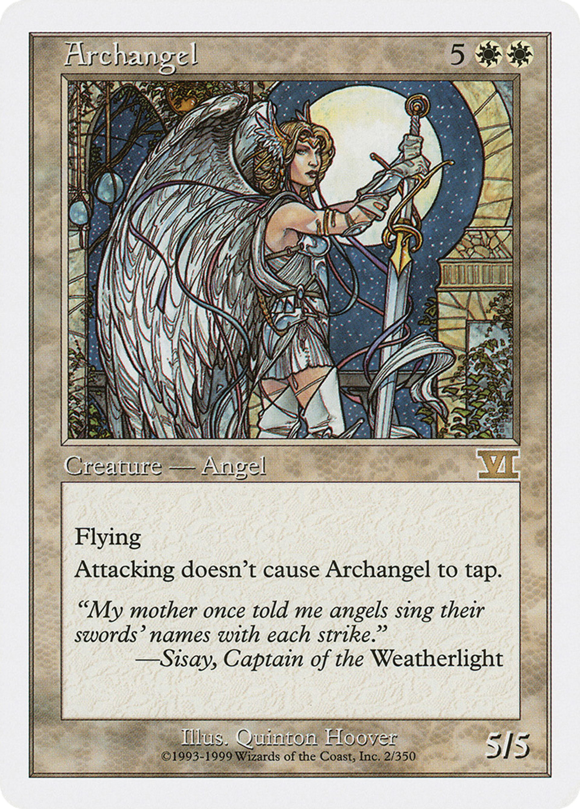 Archangel — Classic Sixth Edition — Magic: The Gathering