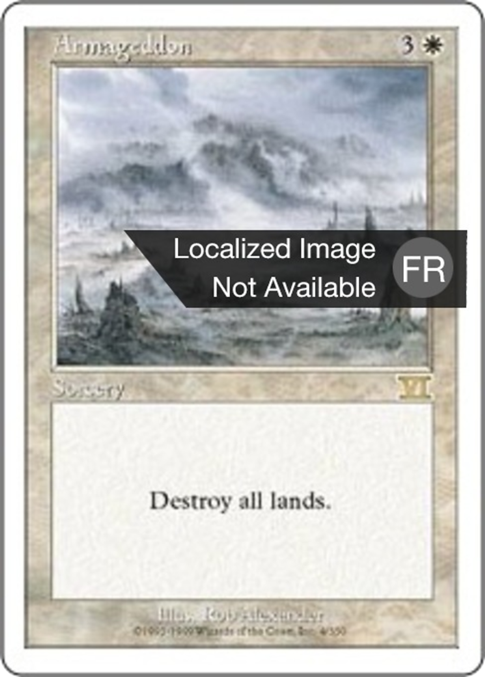 Armaguedon — Classic Sixth Edition — Magic: The Gathering