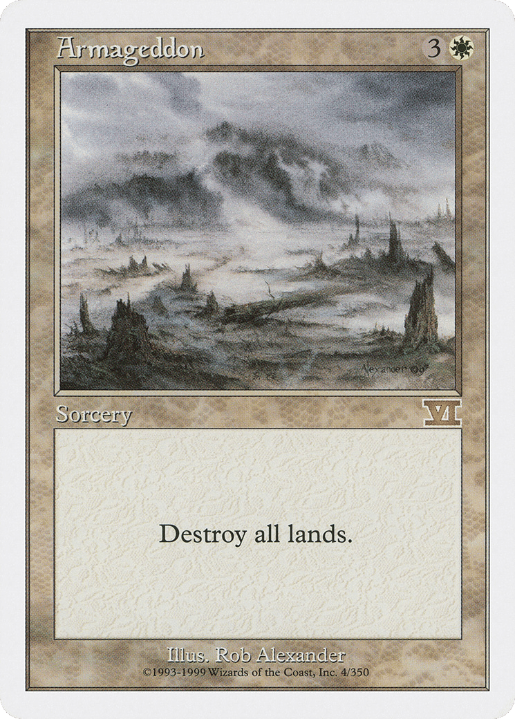 Armageddon — Classic Sixth Edition — Magic: The Gathering