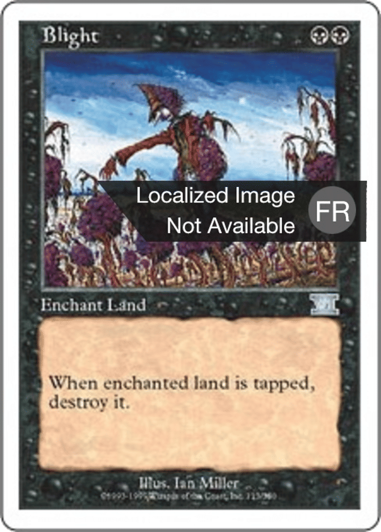 Flétrissement — Classic Sixth Edition — Magic: The Gathering