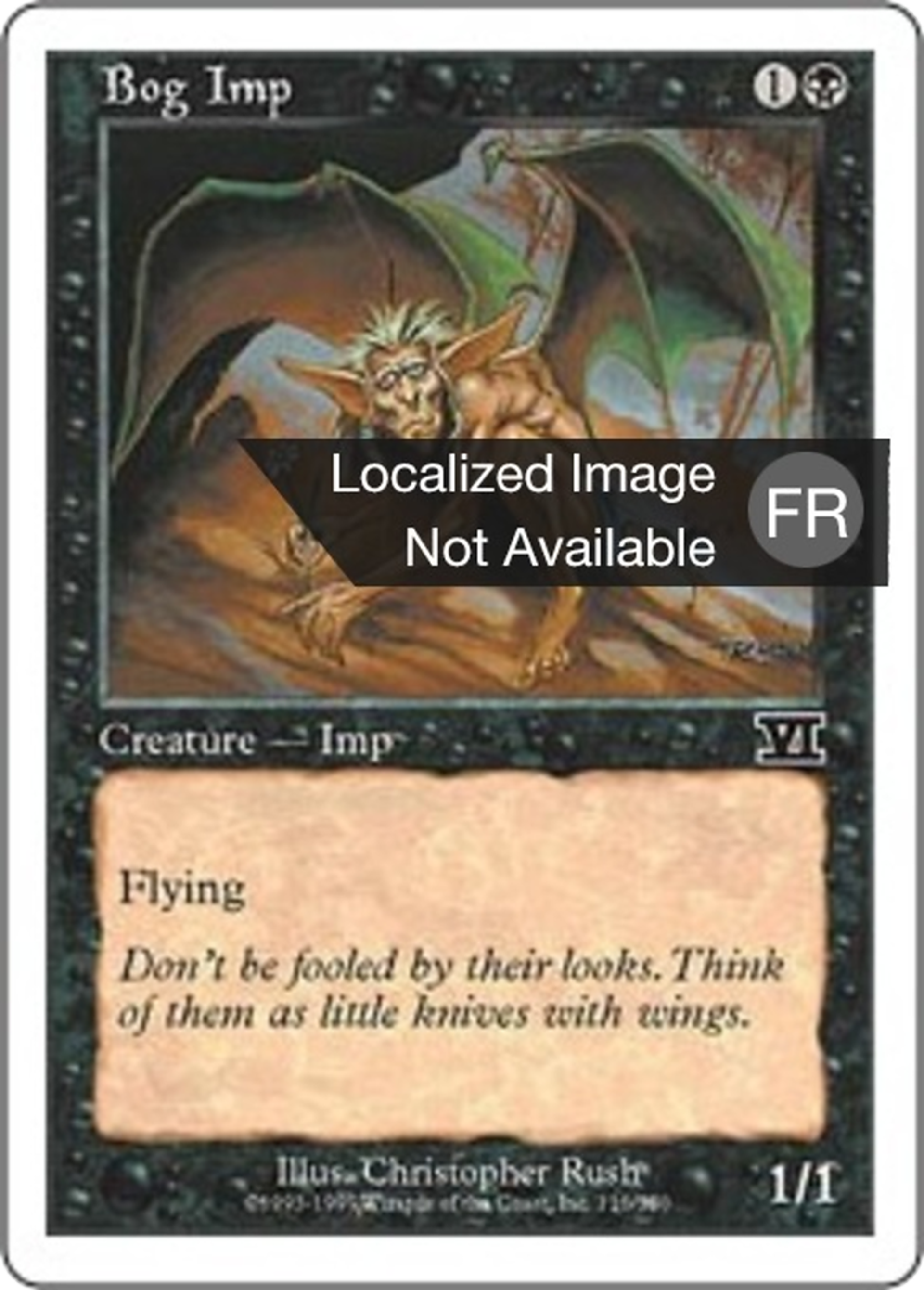 Diablotin des marécages — Classic Sixth Edition — Magic: The Gathering