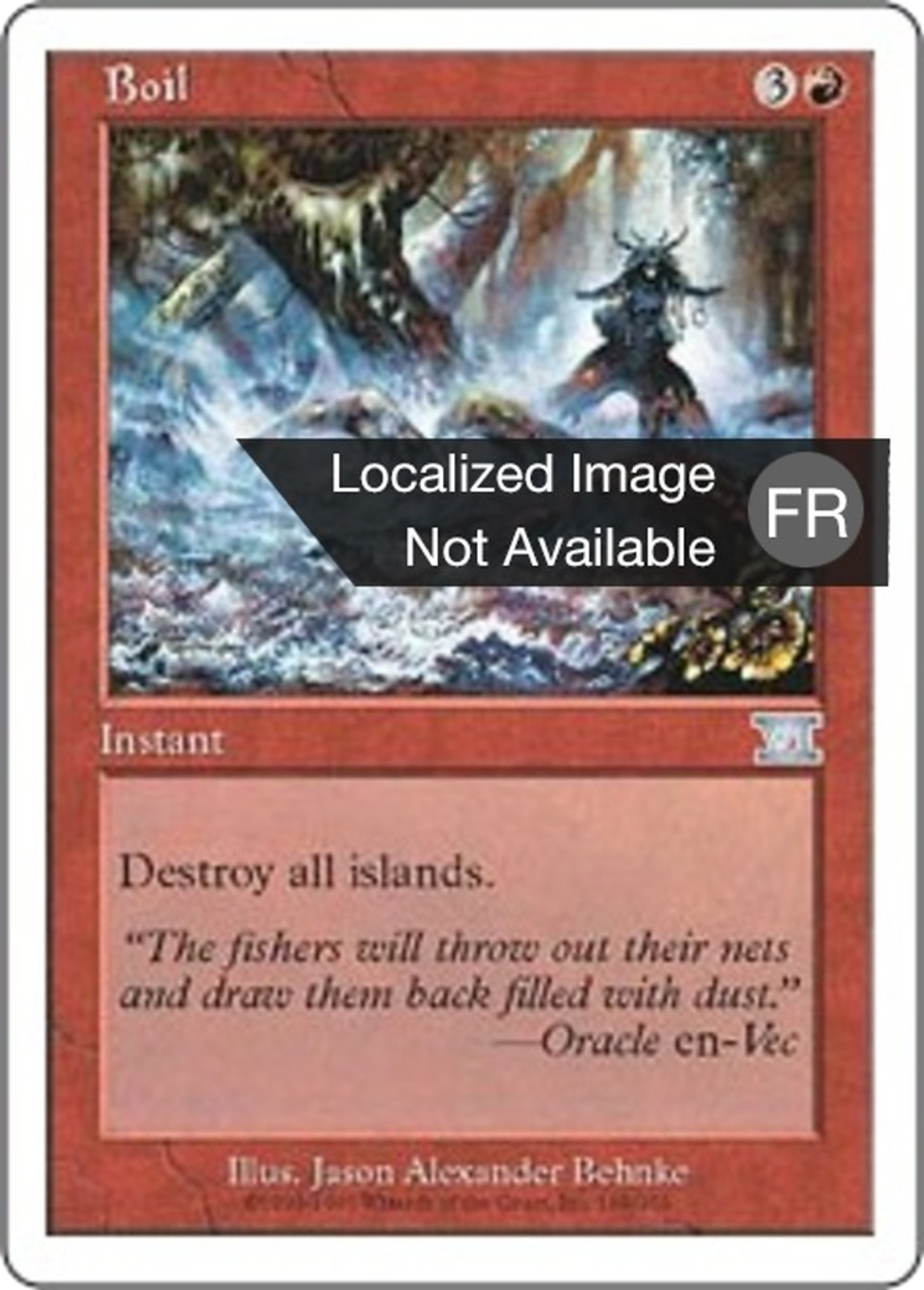 Bouillonnement — Classic Sixth Edition — Magic: The Gathering