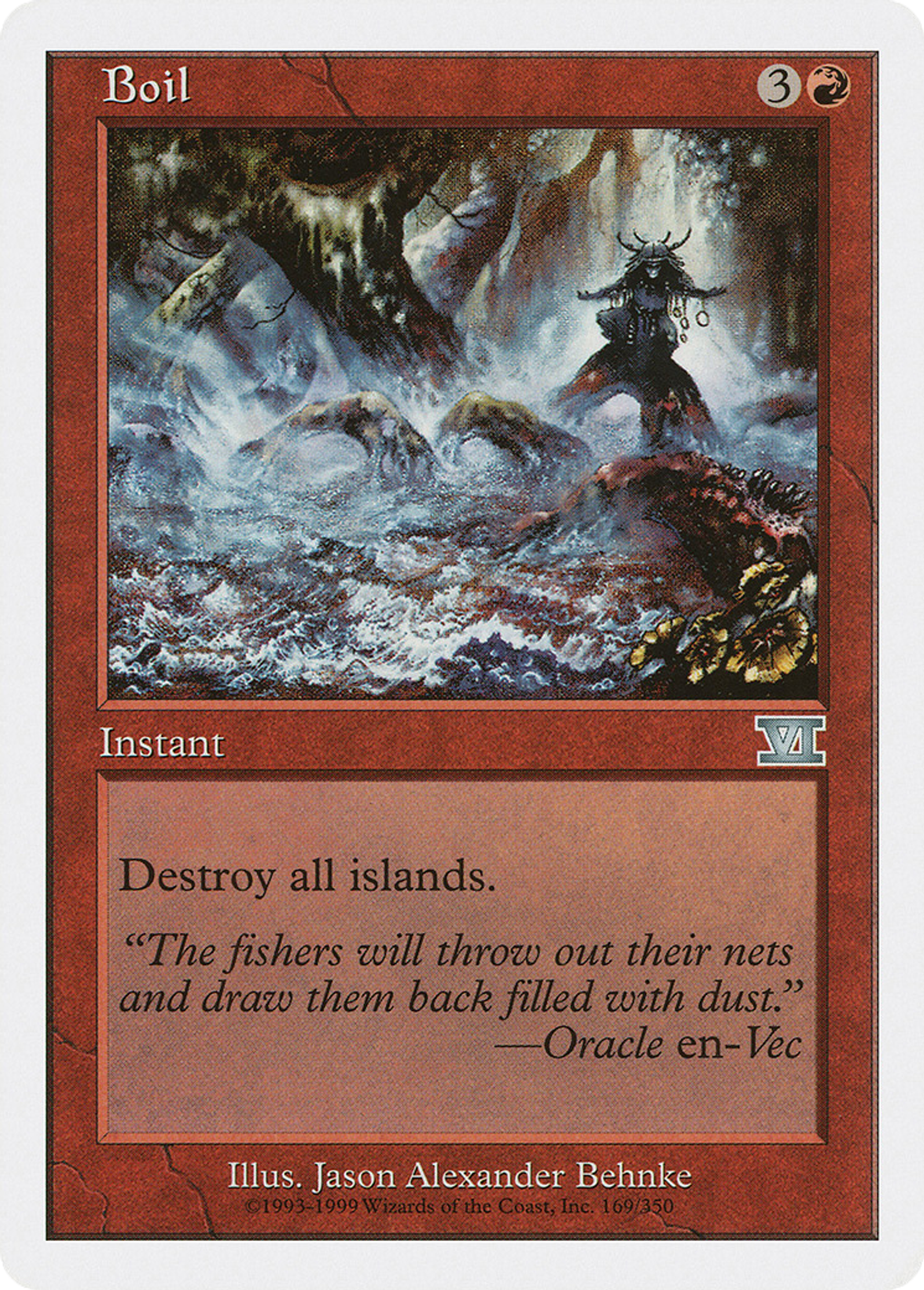 Boil — Classic Sixth Edition — Magic: The Gathering