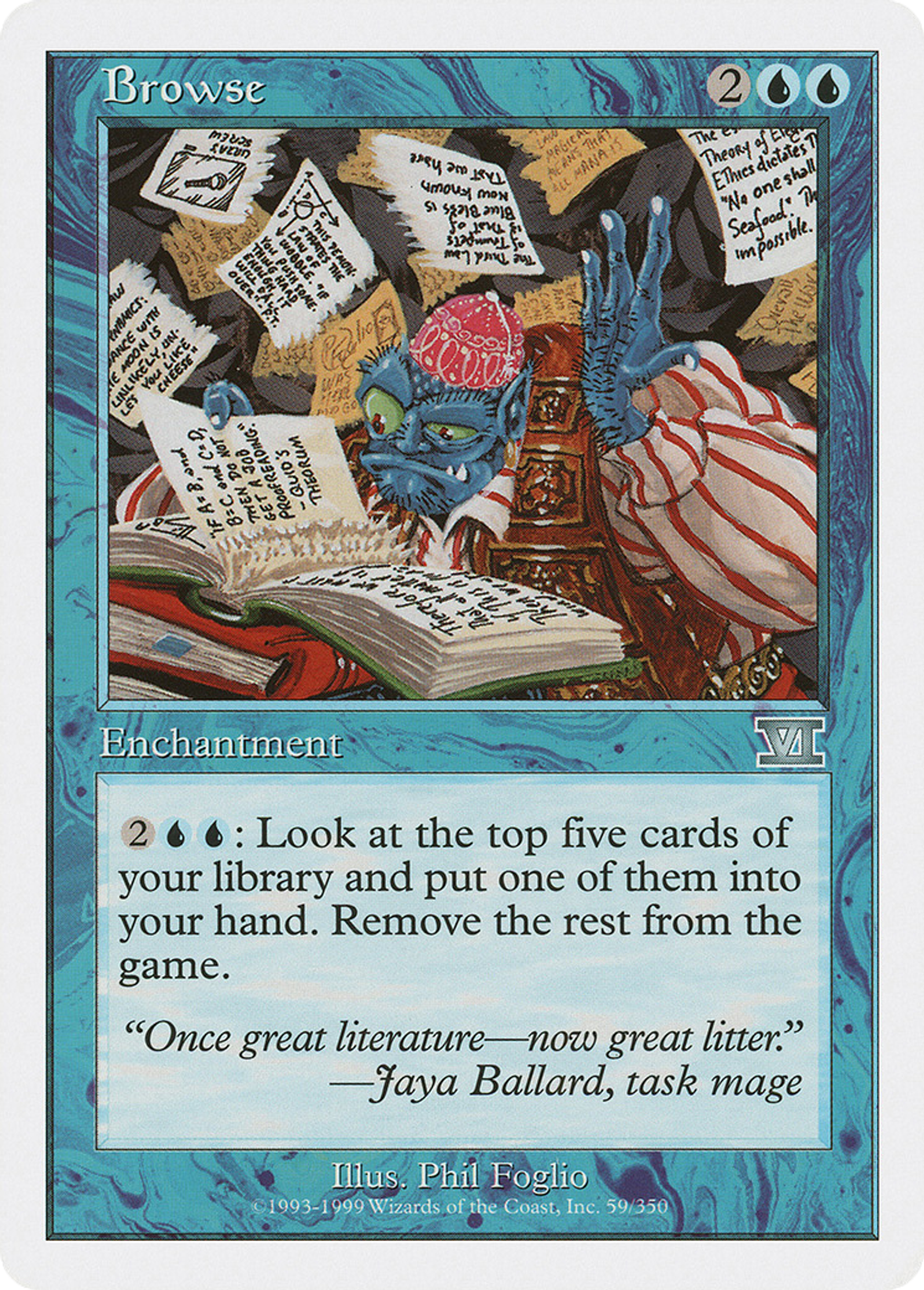 Browse — Classic Sixth Edition — Magic: The Gathering