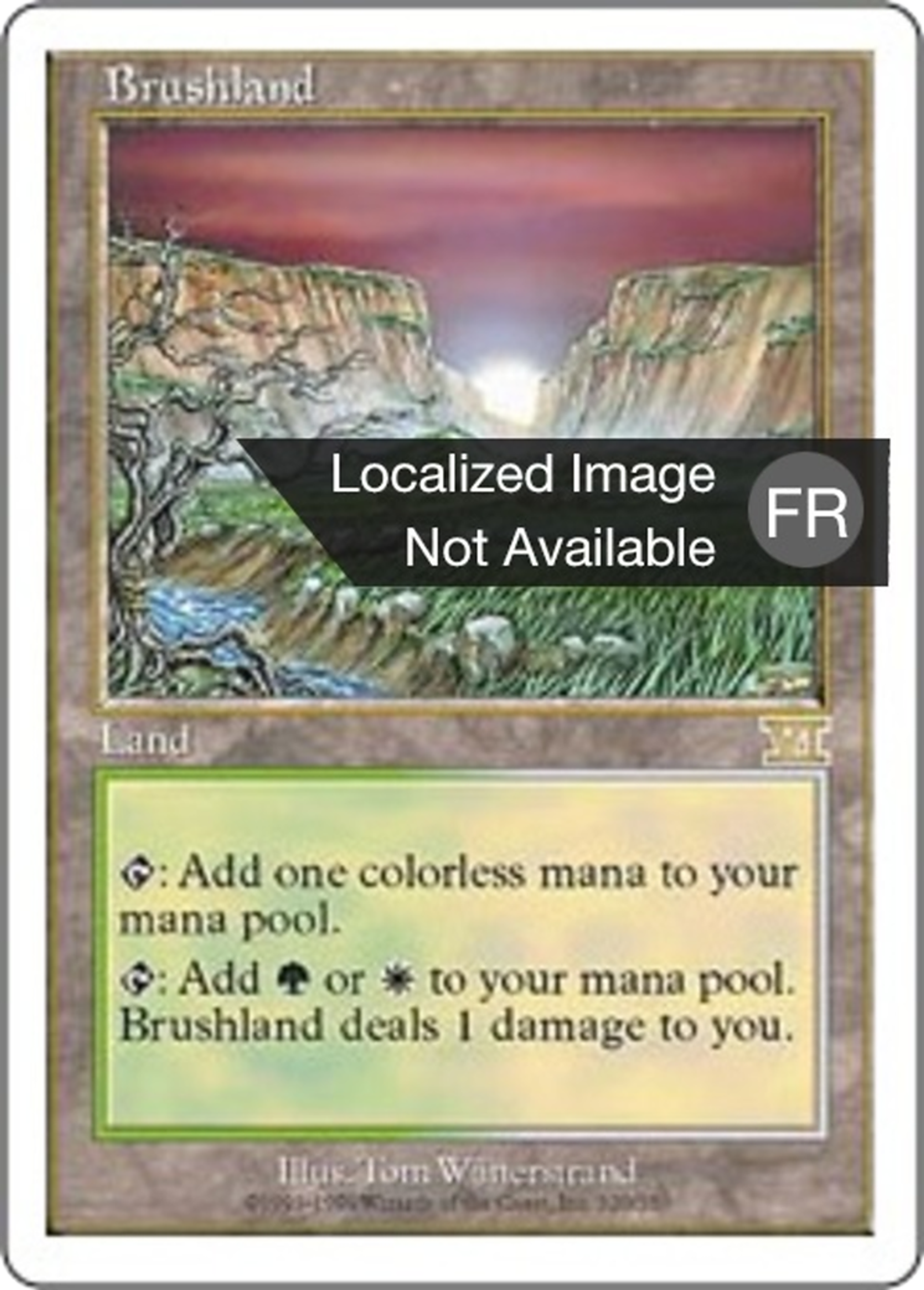 Broussaille — Classic Sixth Edition — Magic: The Gathering