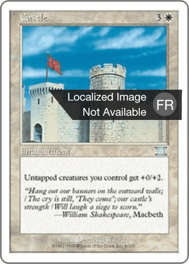 Château fort — Classic Sixth Edition — Magic: The Gathering