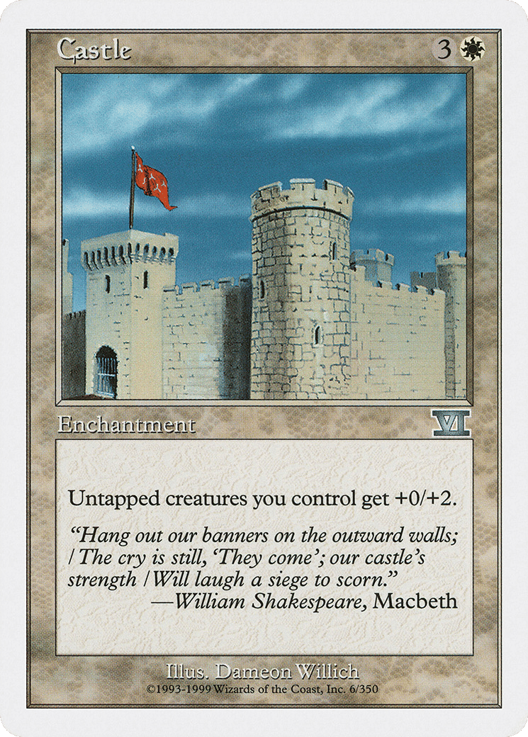 Castle — Classic Sixth Edition — Magic: The Gathering