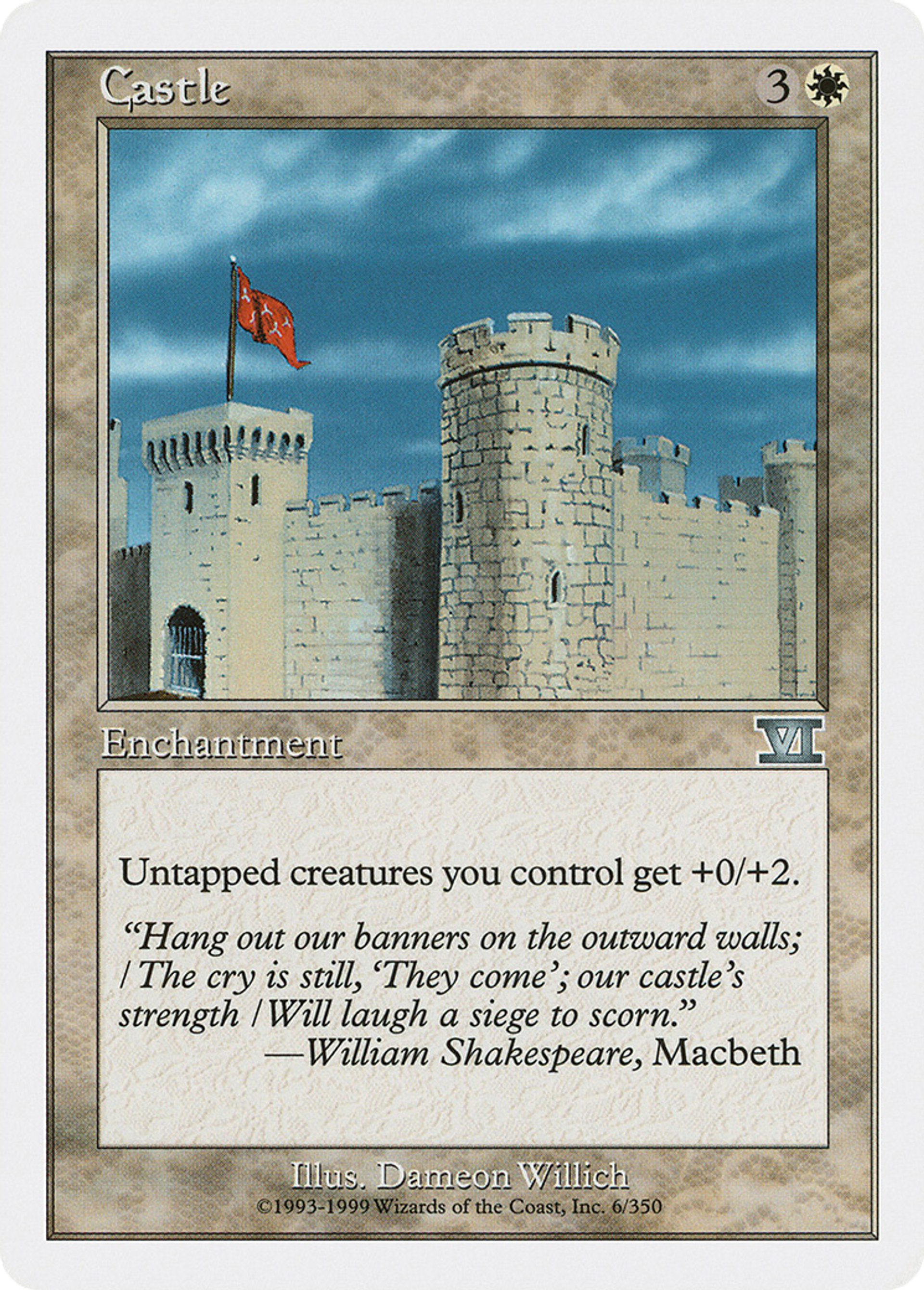 Castle — Classic Sixth Edition — Magic: The Gathering