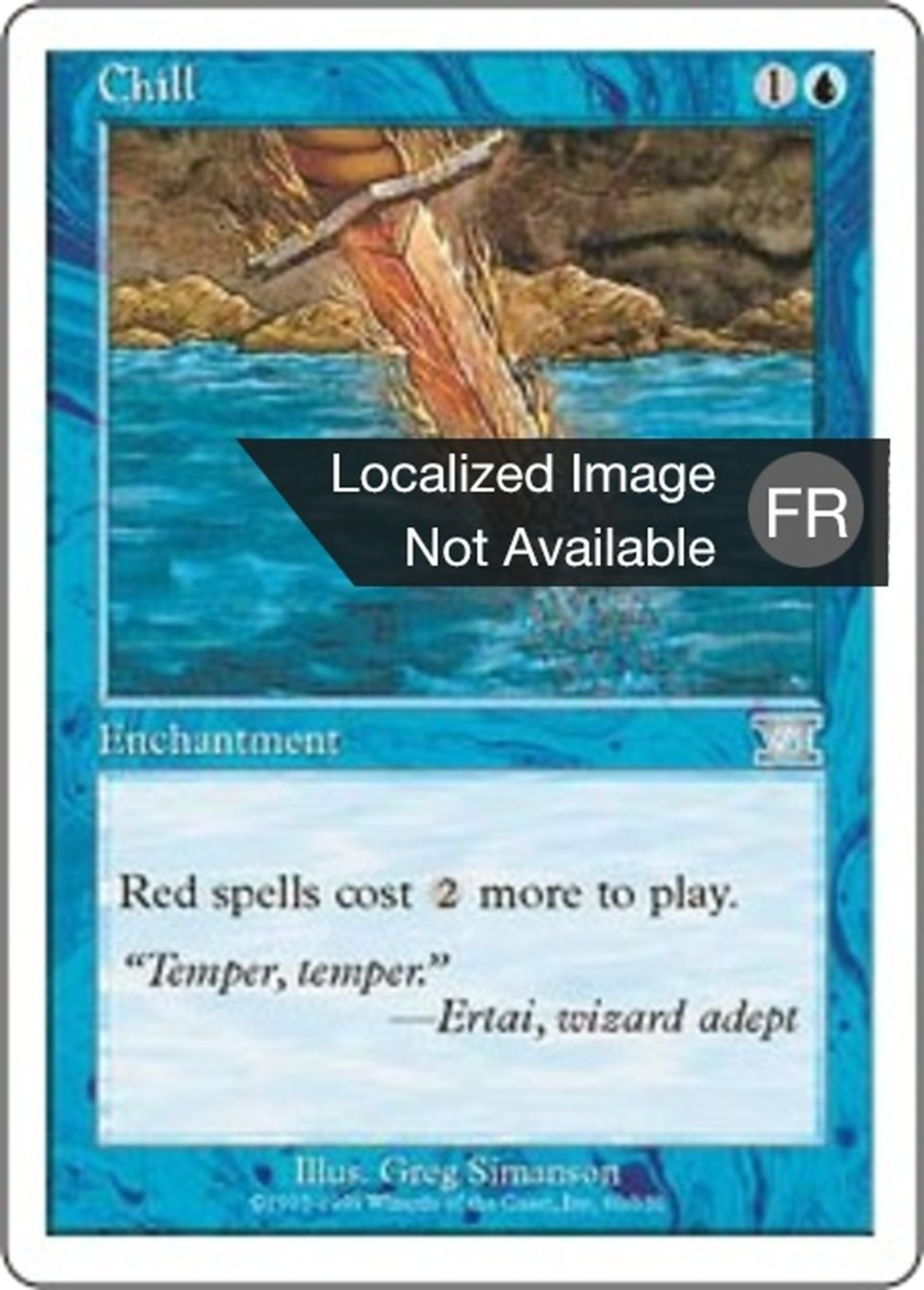 Refroidissement — Classic Sixth Edition — Magic: The Gathering