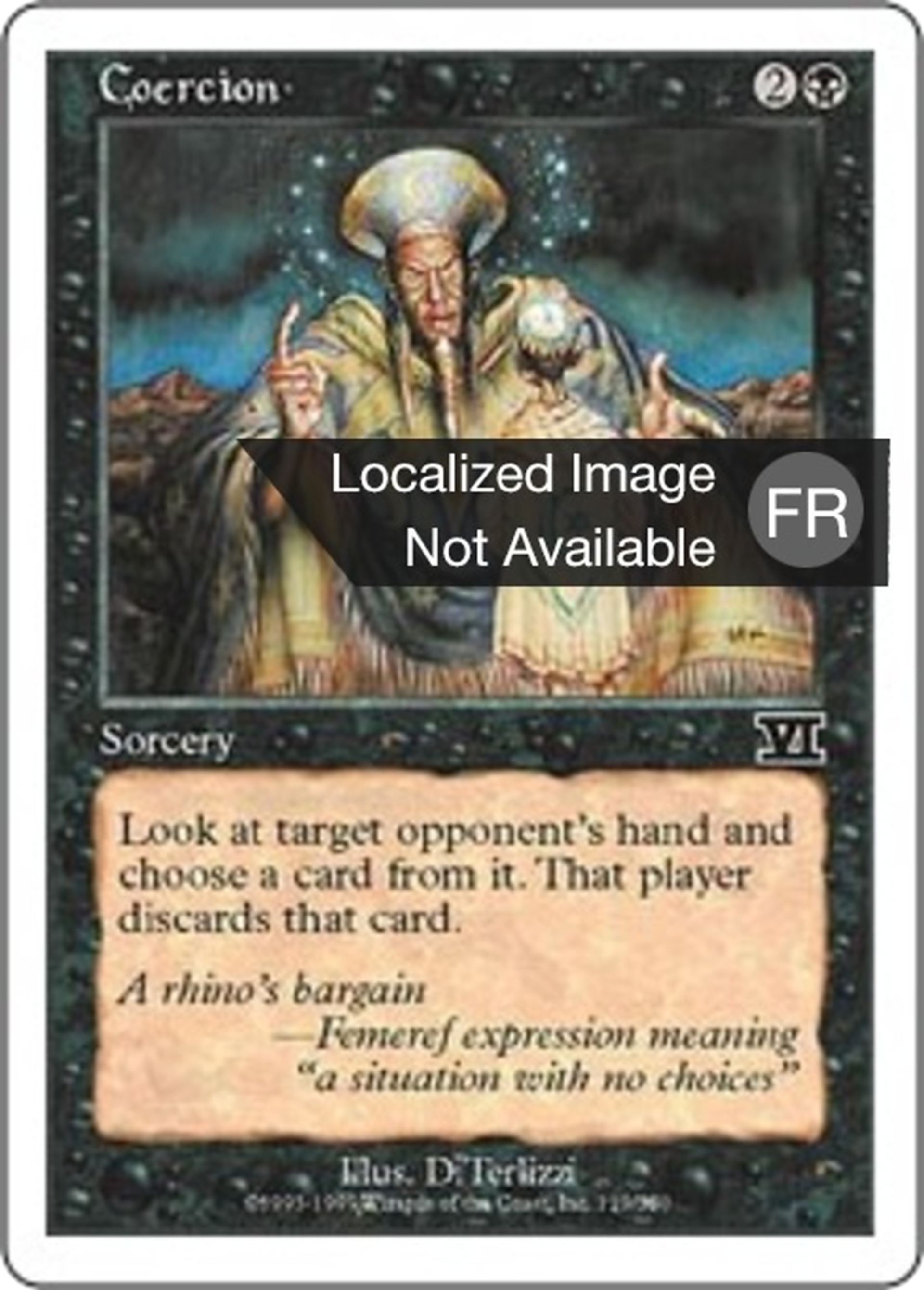 Coercition — Classic Sixth Edition — Magic: The Gathering