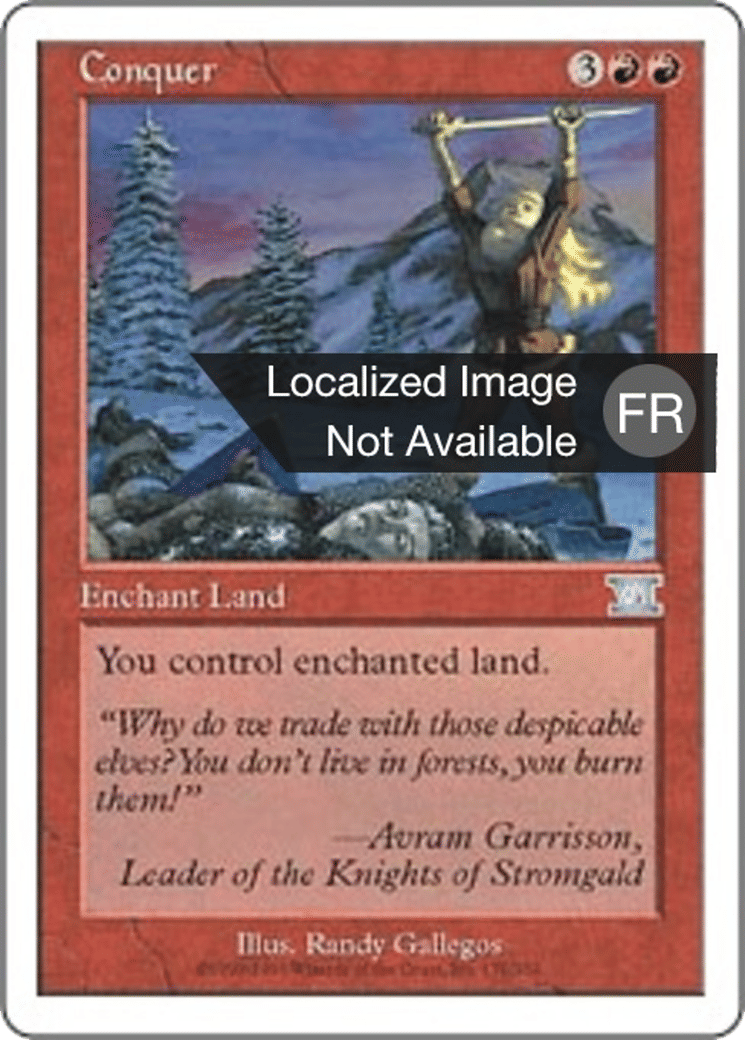 Conquête — Classic Sixth Edition — Magic: The Gathering