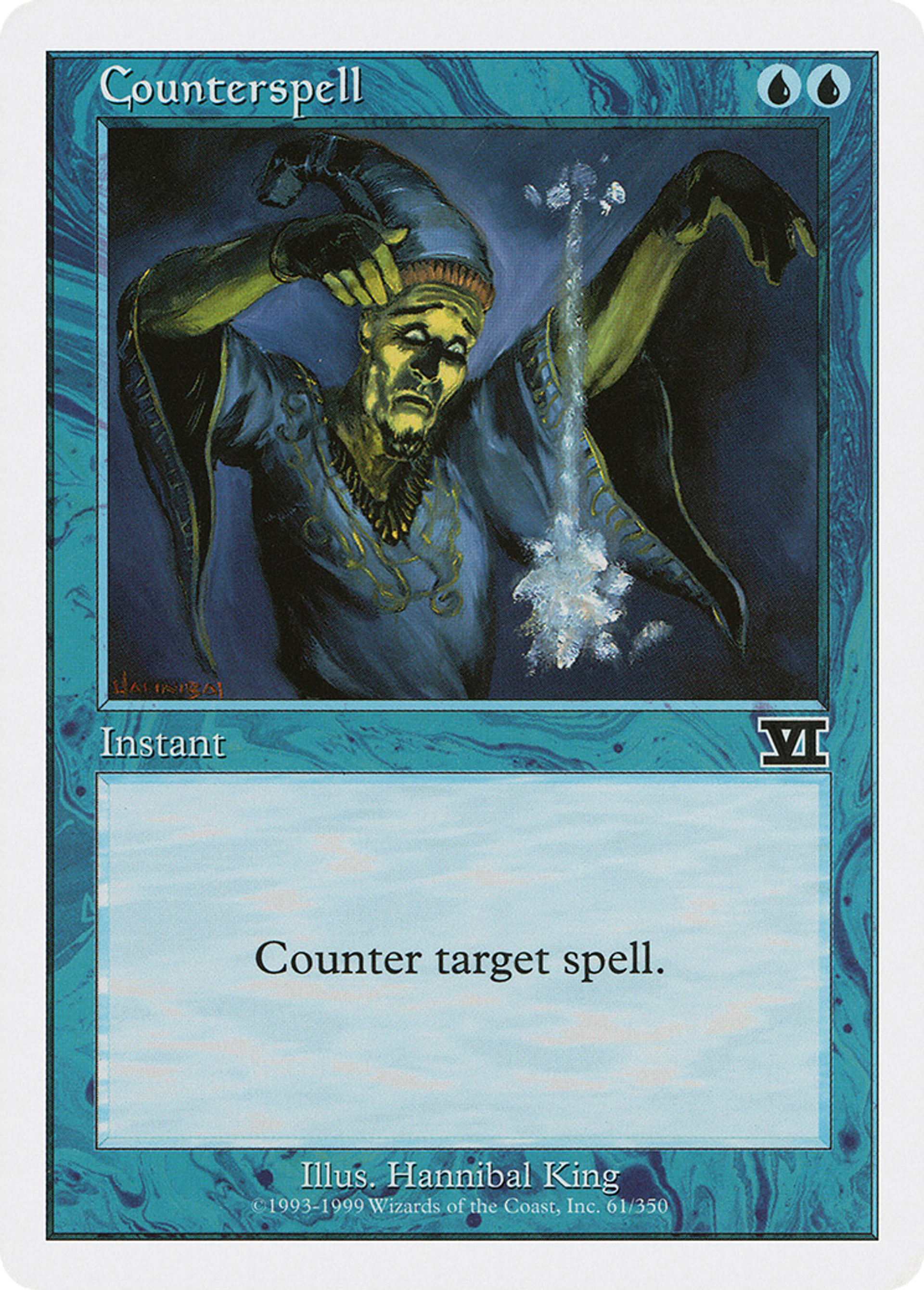 Counterspell — Classic Sixth Edition — Magic: The Gathering
