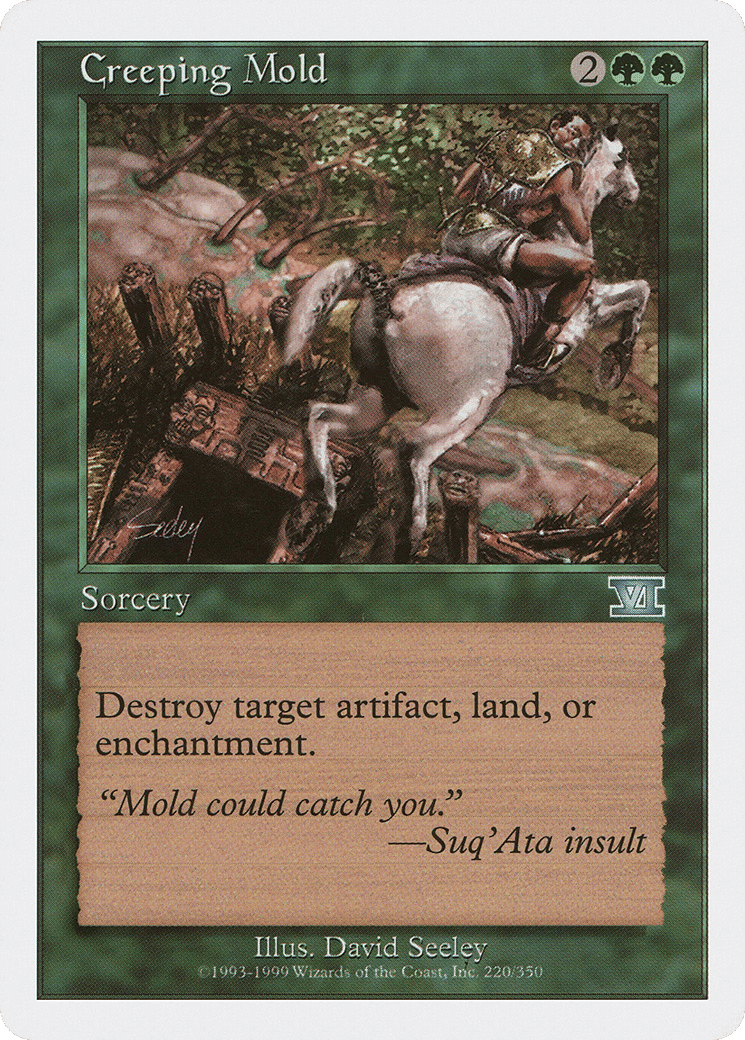 Creeping Mold — Classic Sixth Edition — Magic: The Gathering