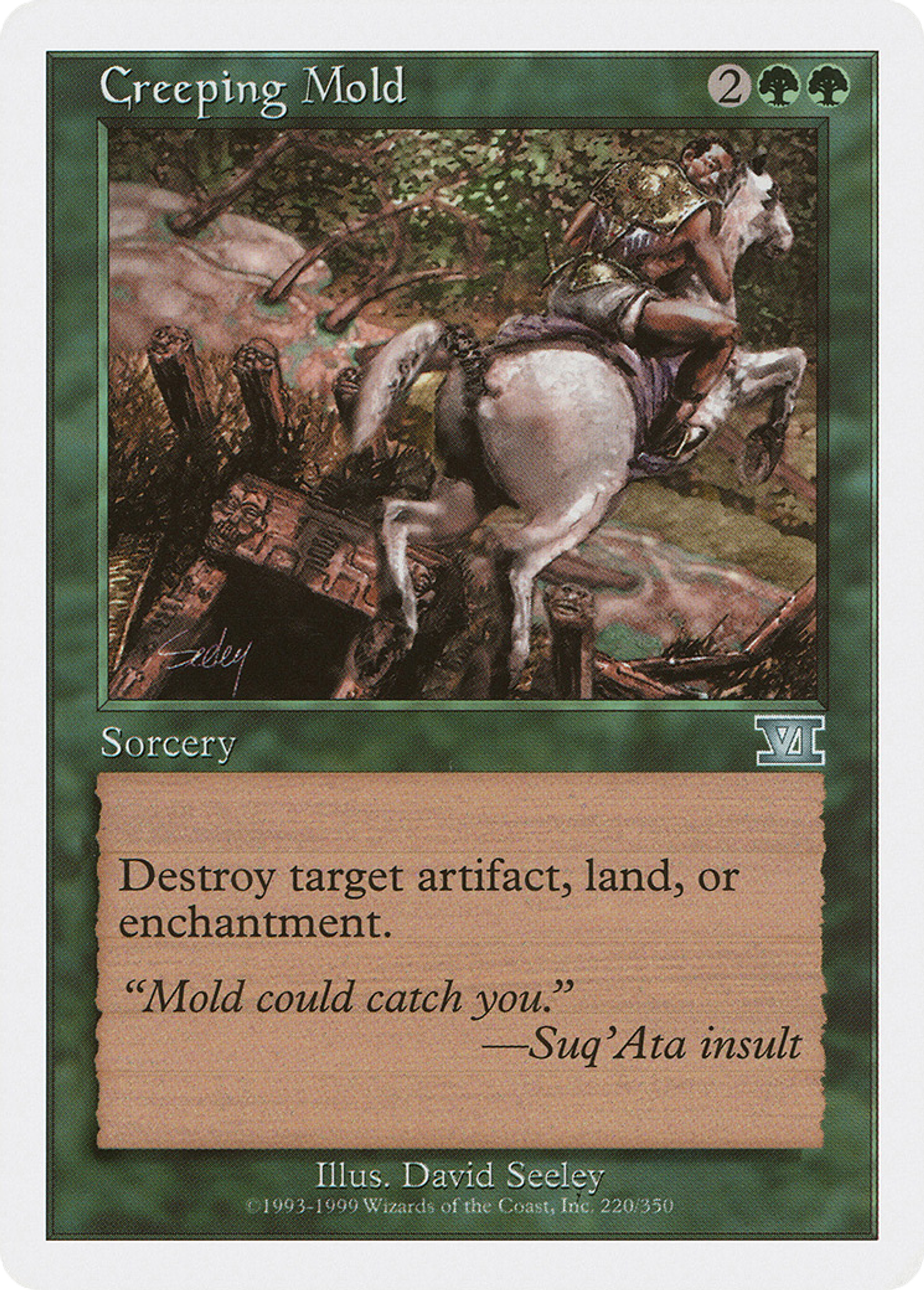 Creeping Mold — Classic Sixth Edition — Magic: The Gathering
