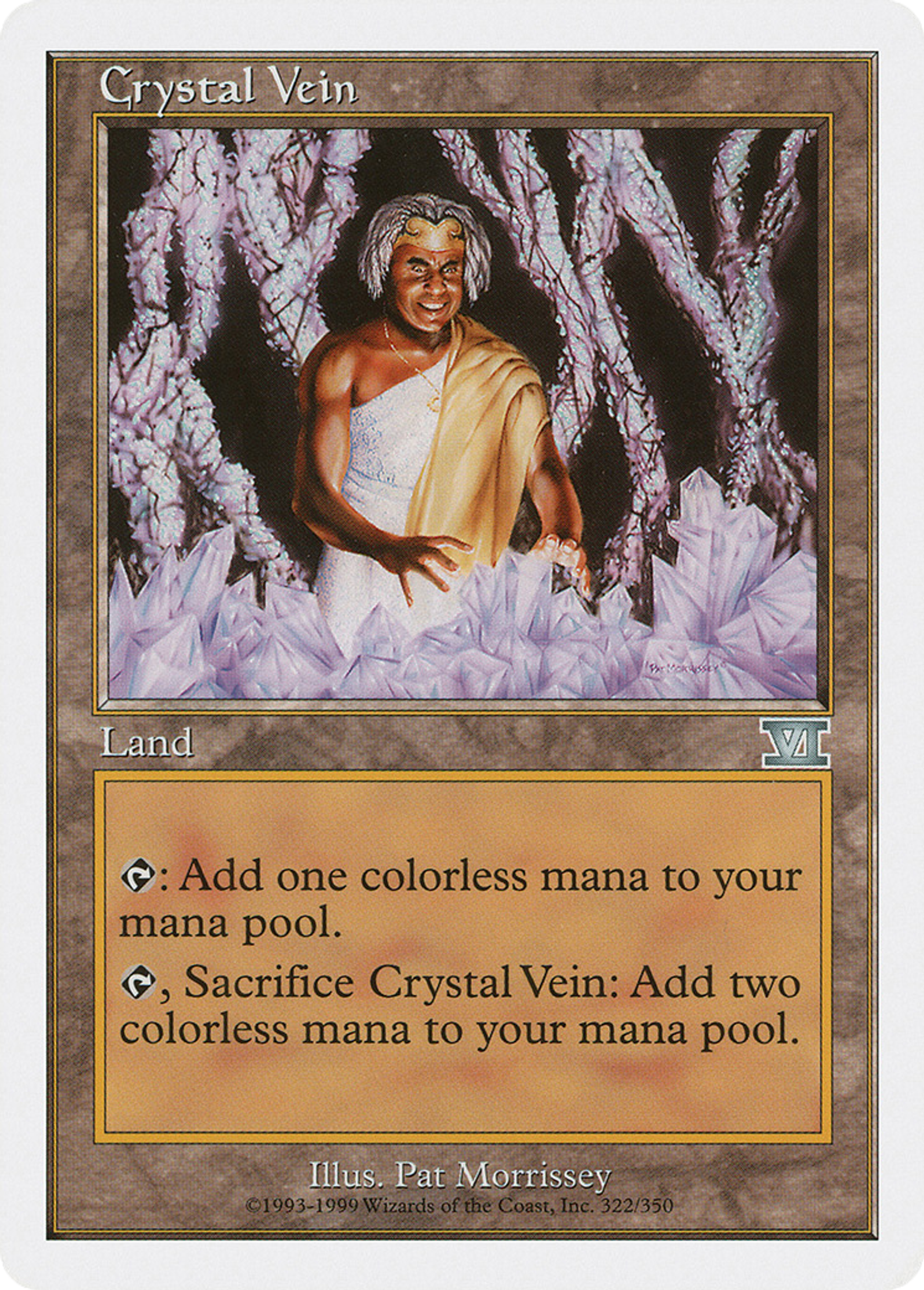 Crystal Vein — Classic Sixth Edition — Magic: The Gathering