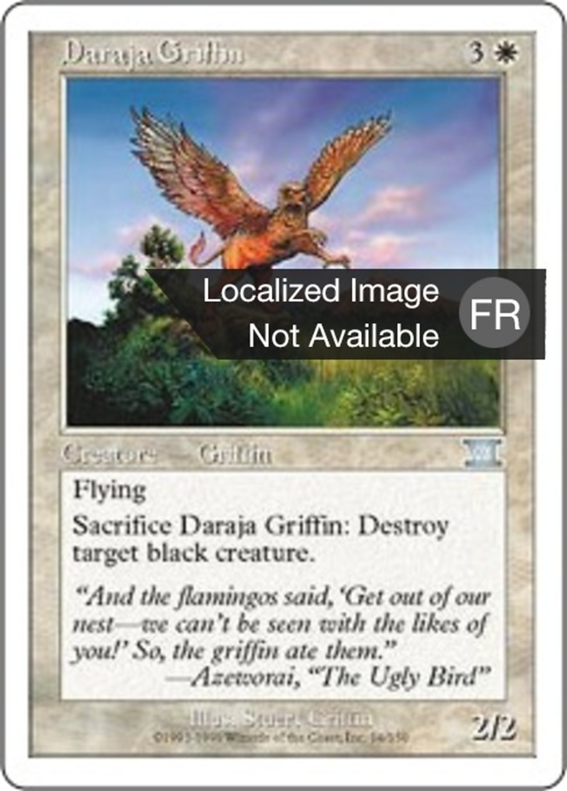 Griffon daradjân — Classic Sixth Edition — Magic: The Gathering