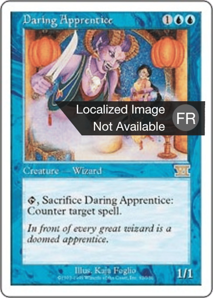 Apprentie audacieuse — Classic Sixth Edition — Magic: The Gathering