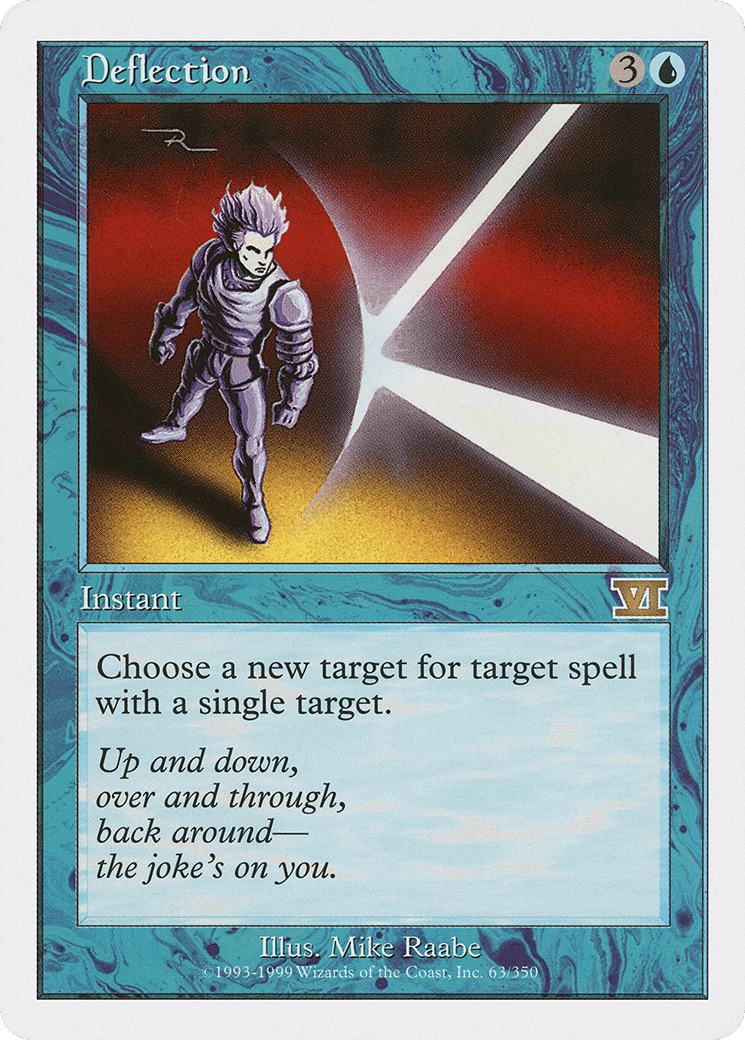 Deflection — Classic Sixth Edition — Magic: The Gathering
