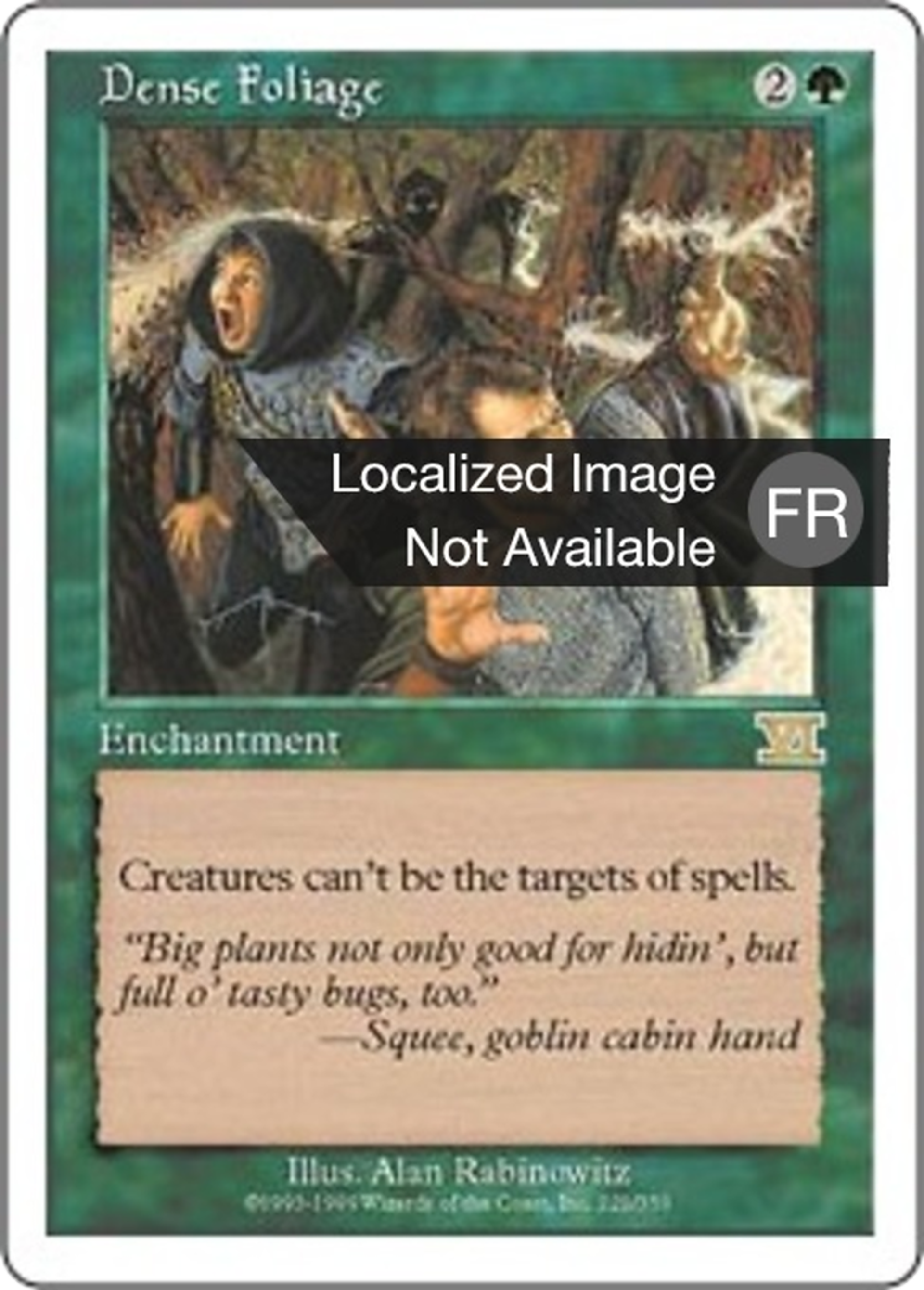 Feuillage dense — Classic Sixth Edition — Magic: The Gathering