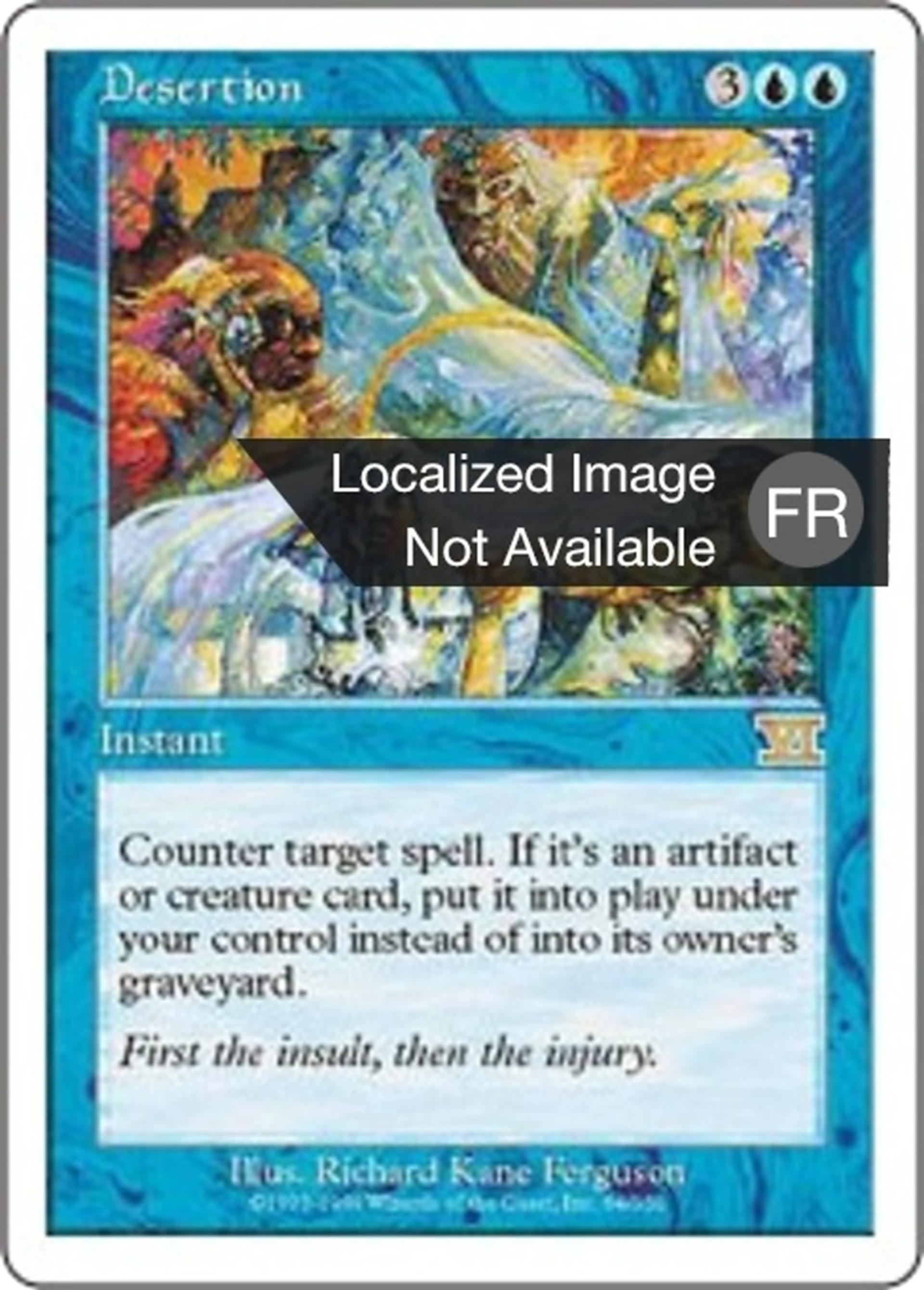 Désertion — Classic Sixth Edition — Magic: The Gathering