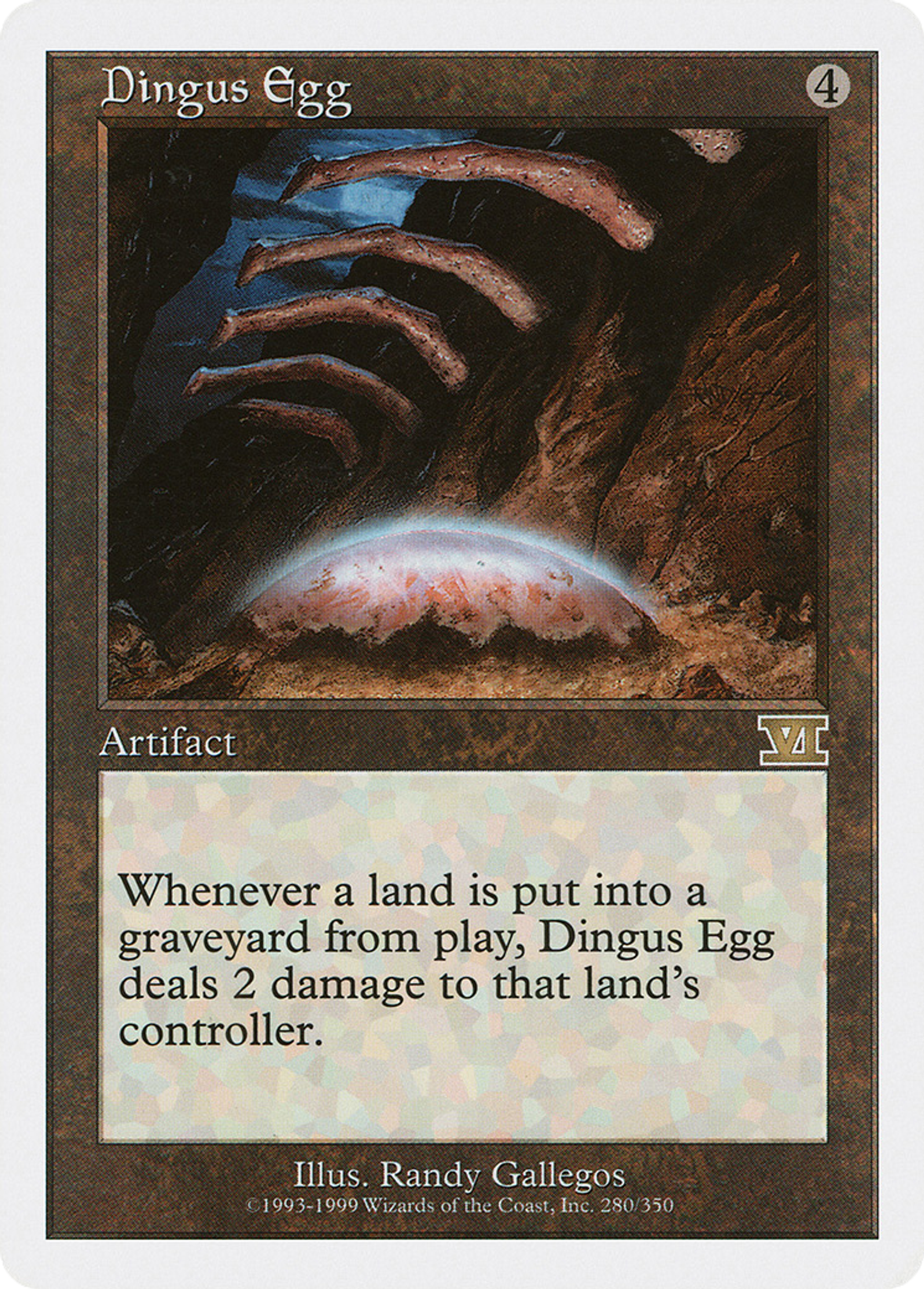 Dingus Egg — Classic Sixth Edition — Magic: The Gathering