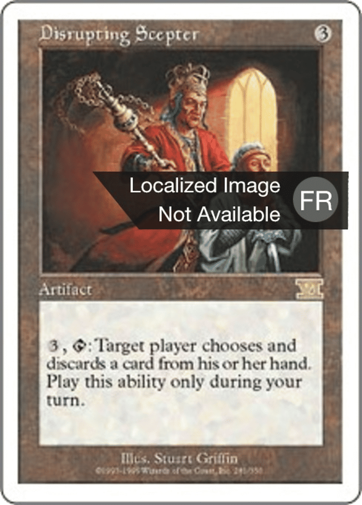 Sceptre de dislocation — Classic Sixth Edition — Magic: The Gathering