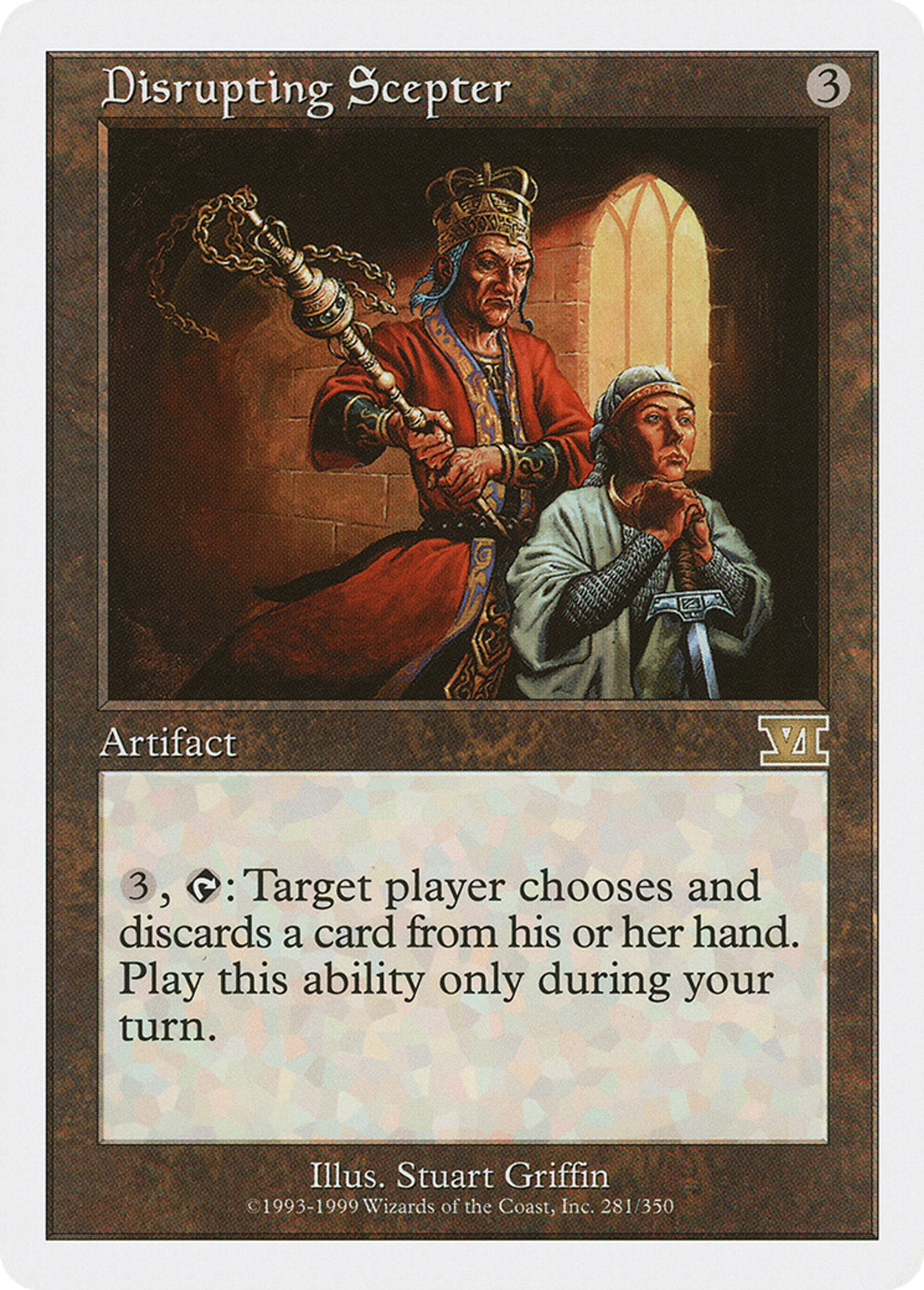 Disrupting Scepter — Classic Sixth Edition — Magic: The Gathering