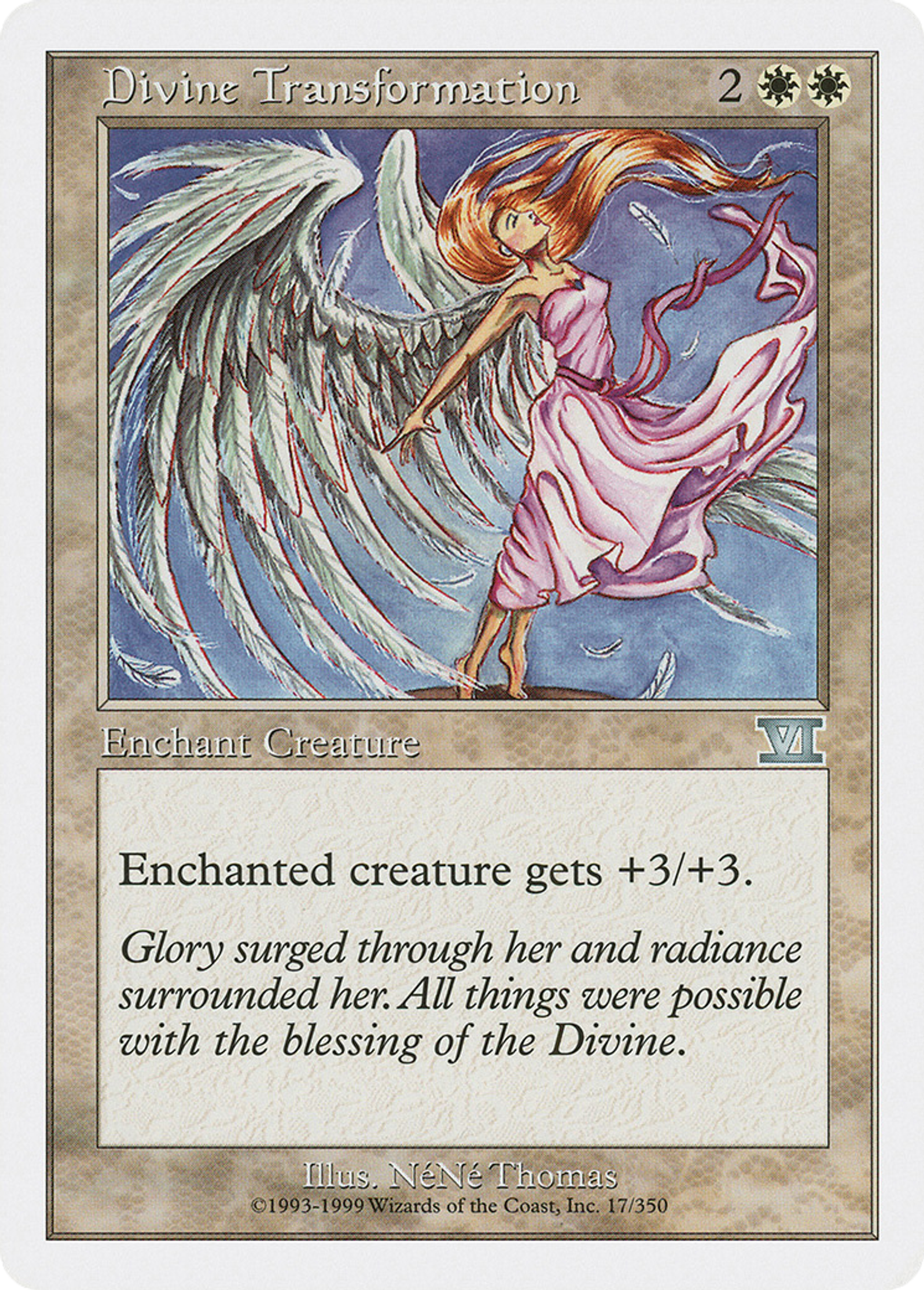 Divine Transformation — Classic Sixth Edition — Magic: The Gathering