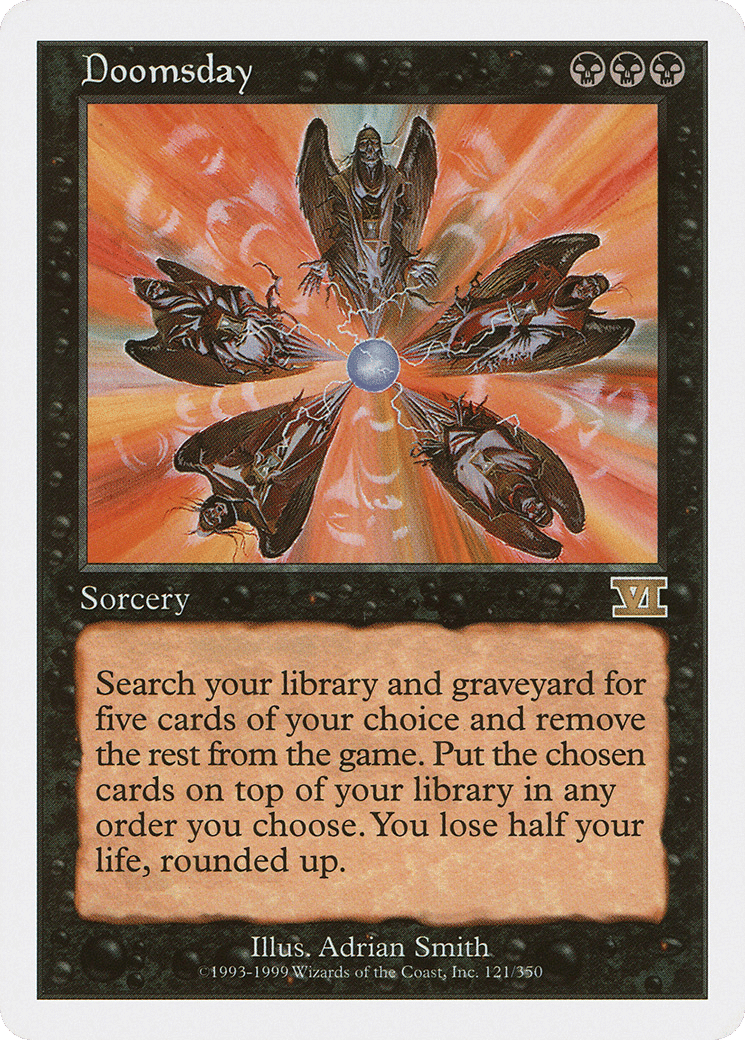 Doomsday — Classic Sixth Edition — Magic: The Gathering
