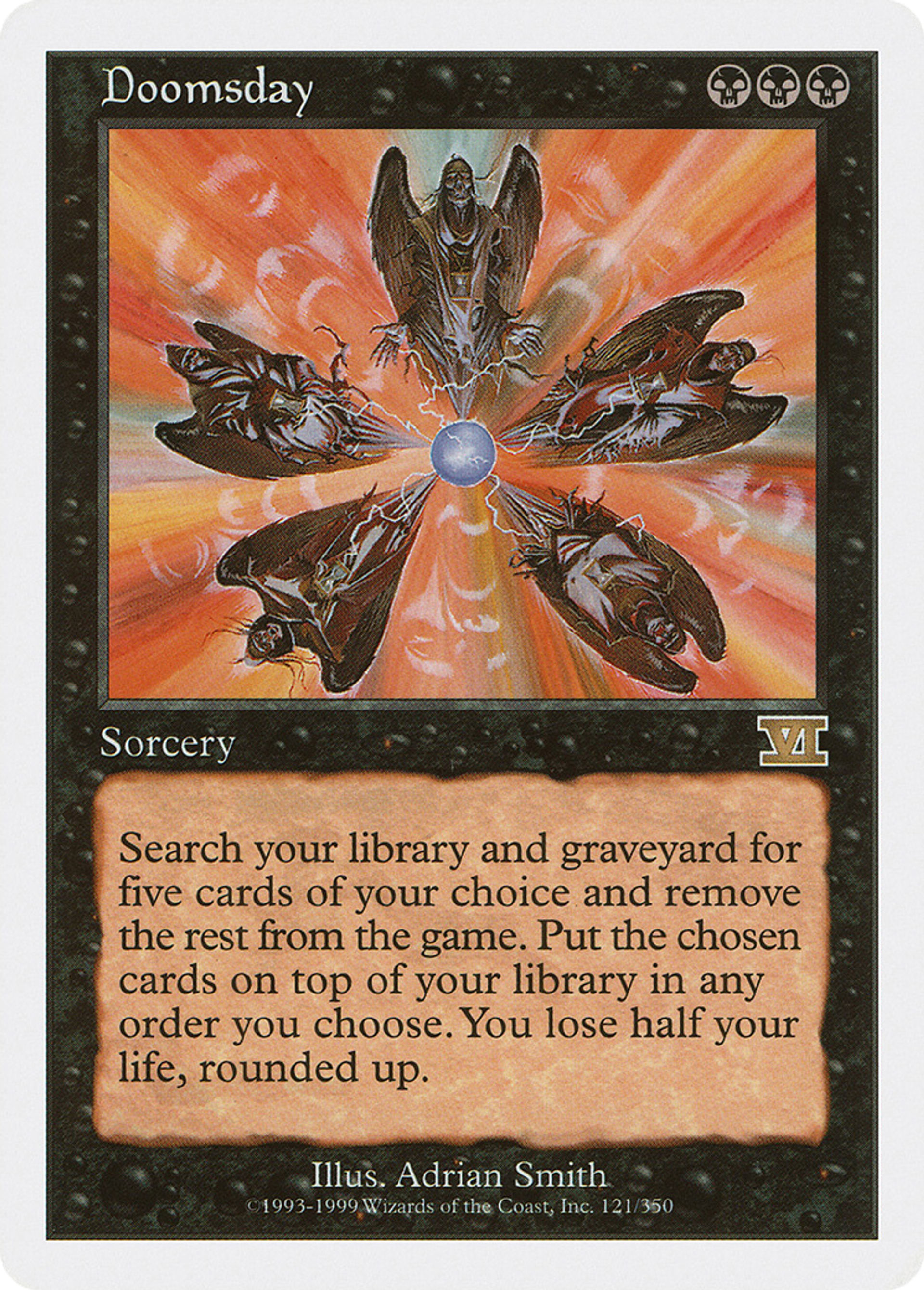 Doomsday — Classic Sixth Edition — Magic: The Gathering