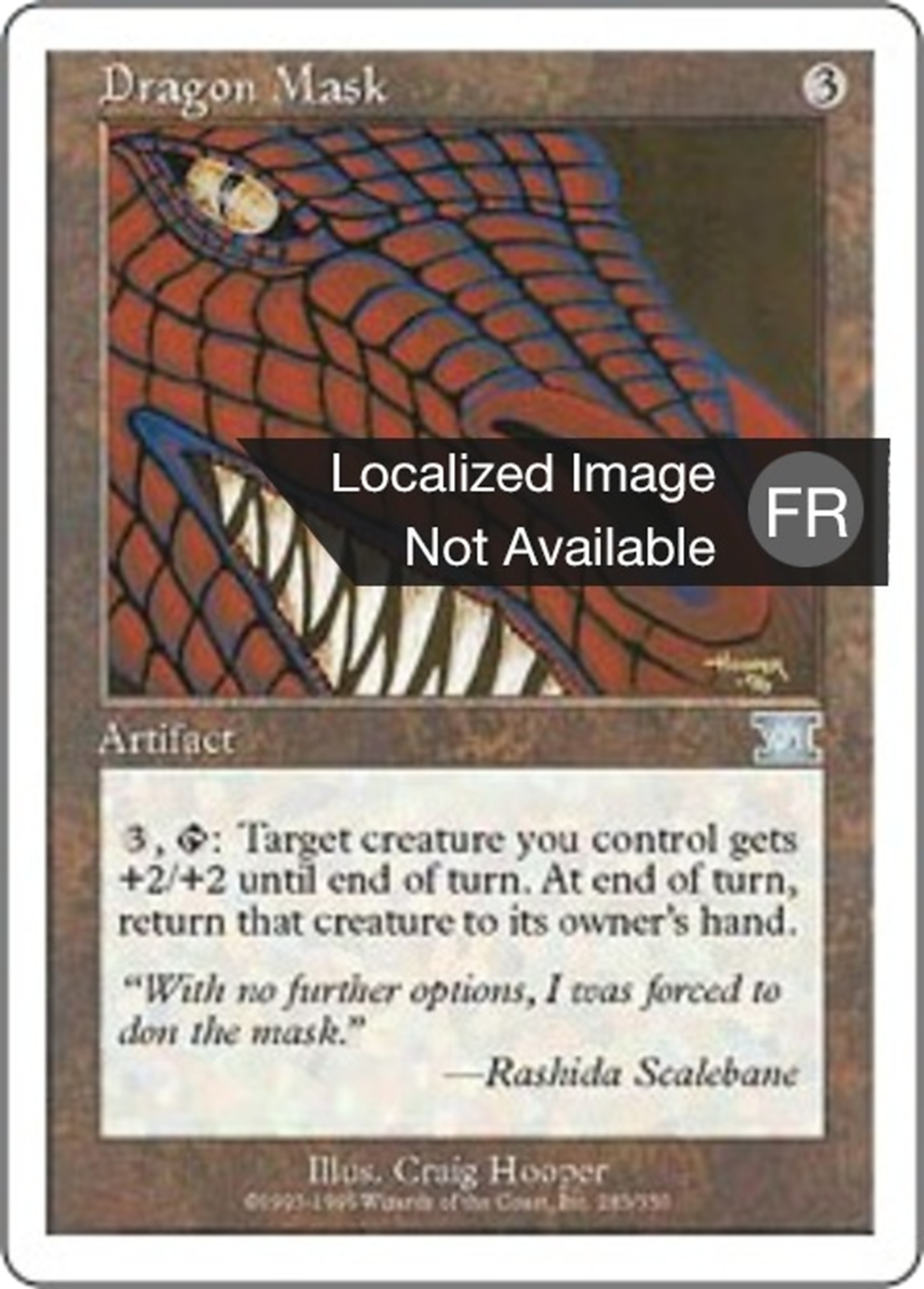 Masque de dragon — Classic Sixth Edition — Magic: The Gathering