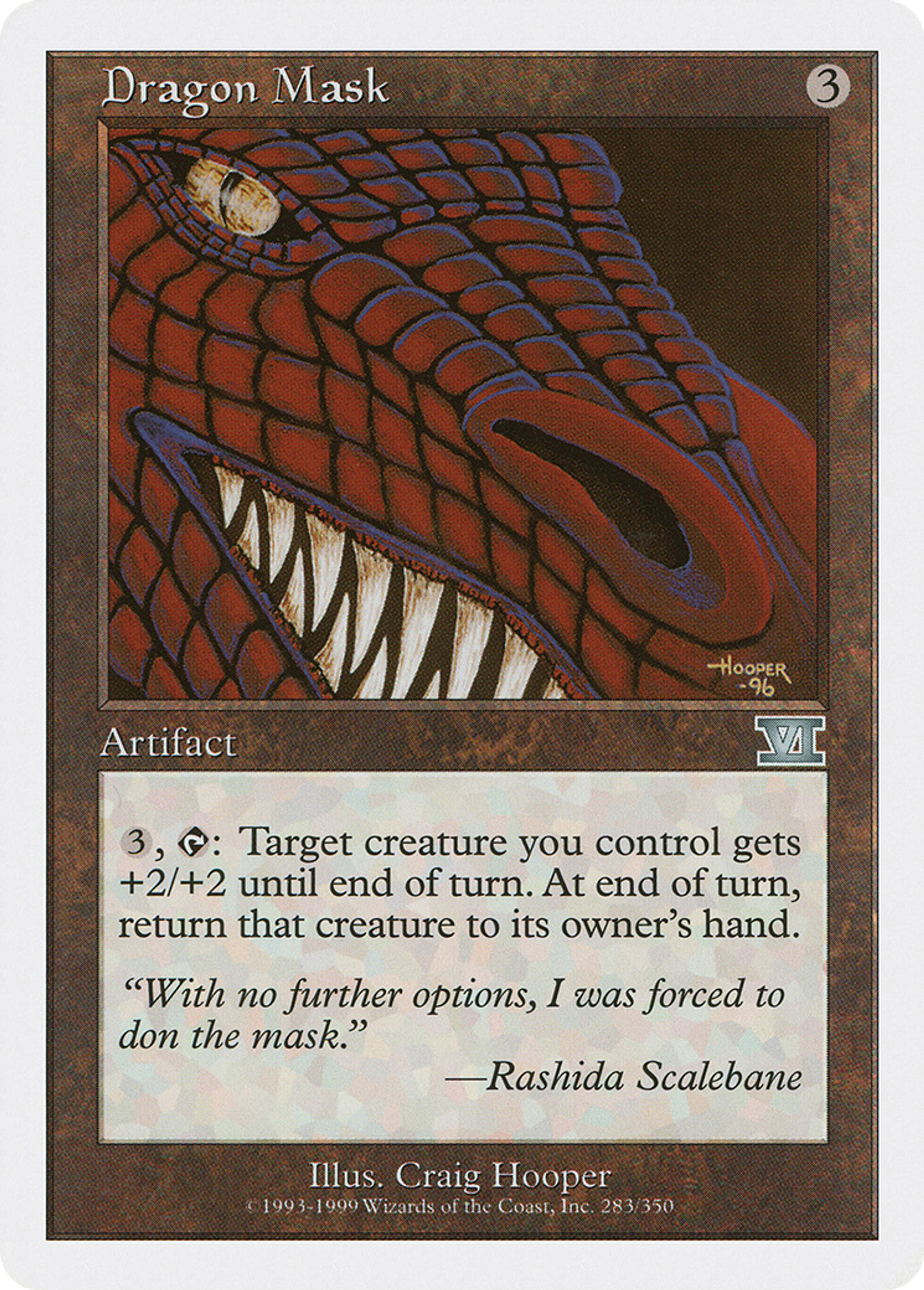 Dragon Mask — Classic Sixth Edition — Magic: The Gathering