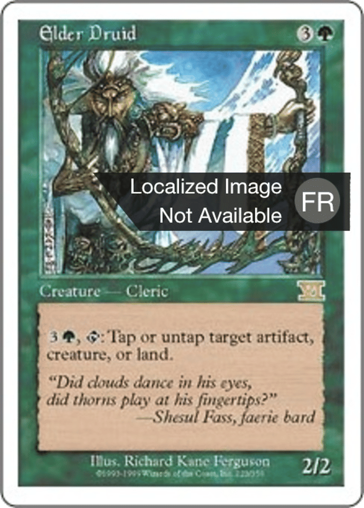 Doyen des druides — Classic Sixth Edition — Magic: The Gathering