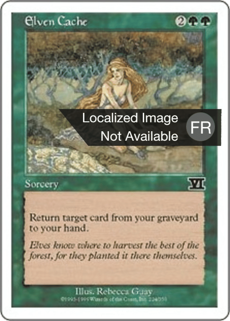 Cache elfique — Classic Sixth Edition — Magic: The Gathering