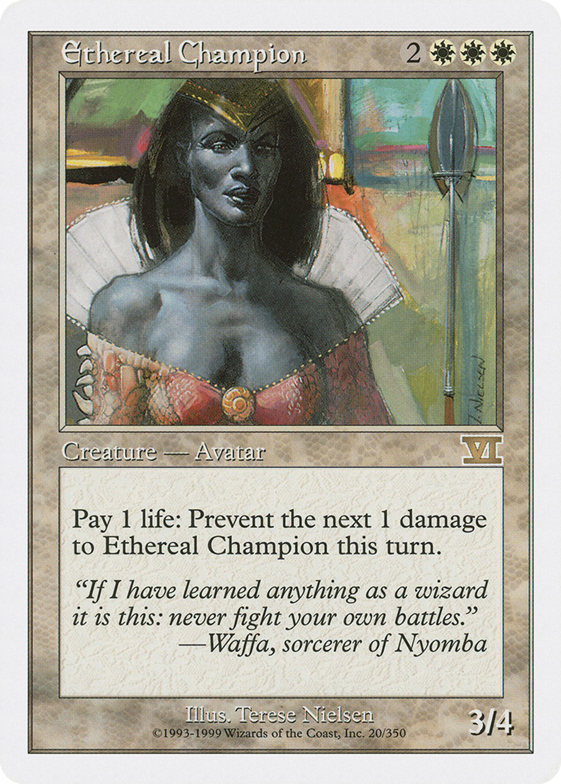 Ethereal Champion — Classic Sixth Edition — Magic: The Gathering
