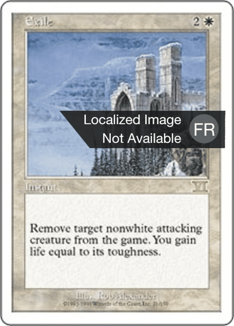 Exil — Classic Sixth Edition — Magic: The Gathering