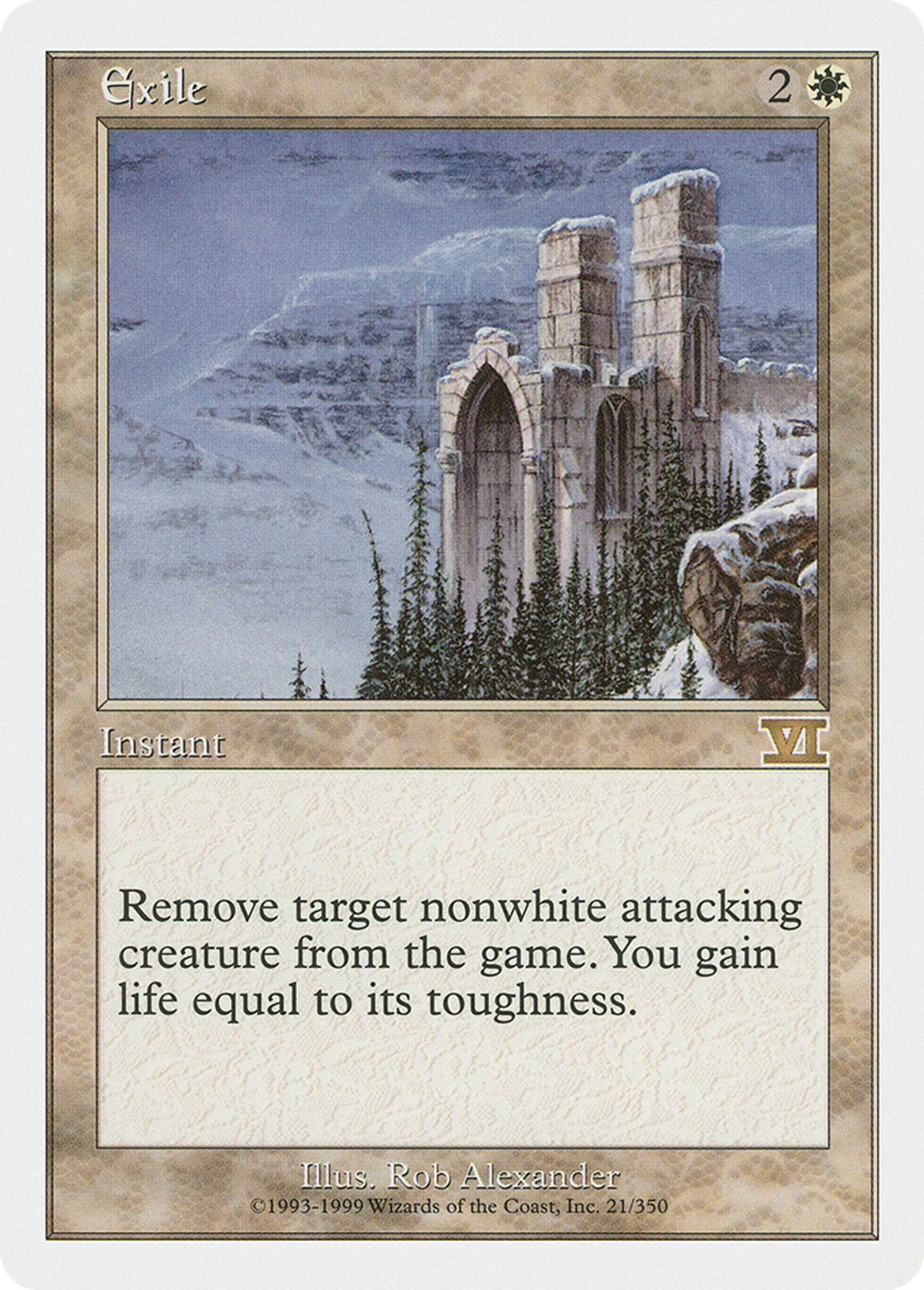 Exile — Classic Sixth Edition — Magic: The Gathering