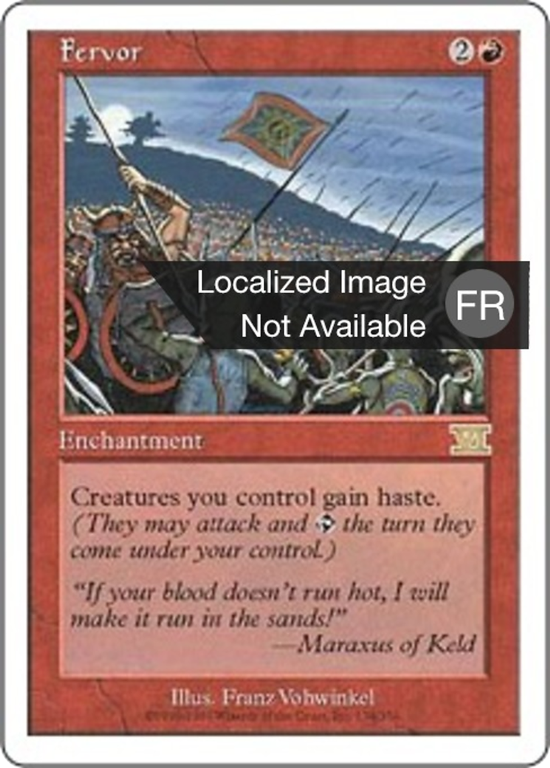 Ferveur — Classic Sixth Edition — Magic: The Gathering