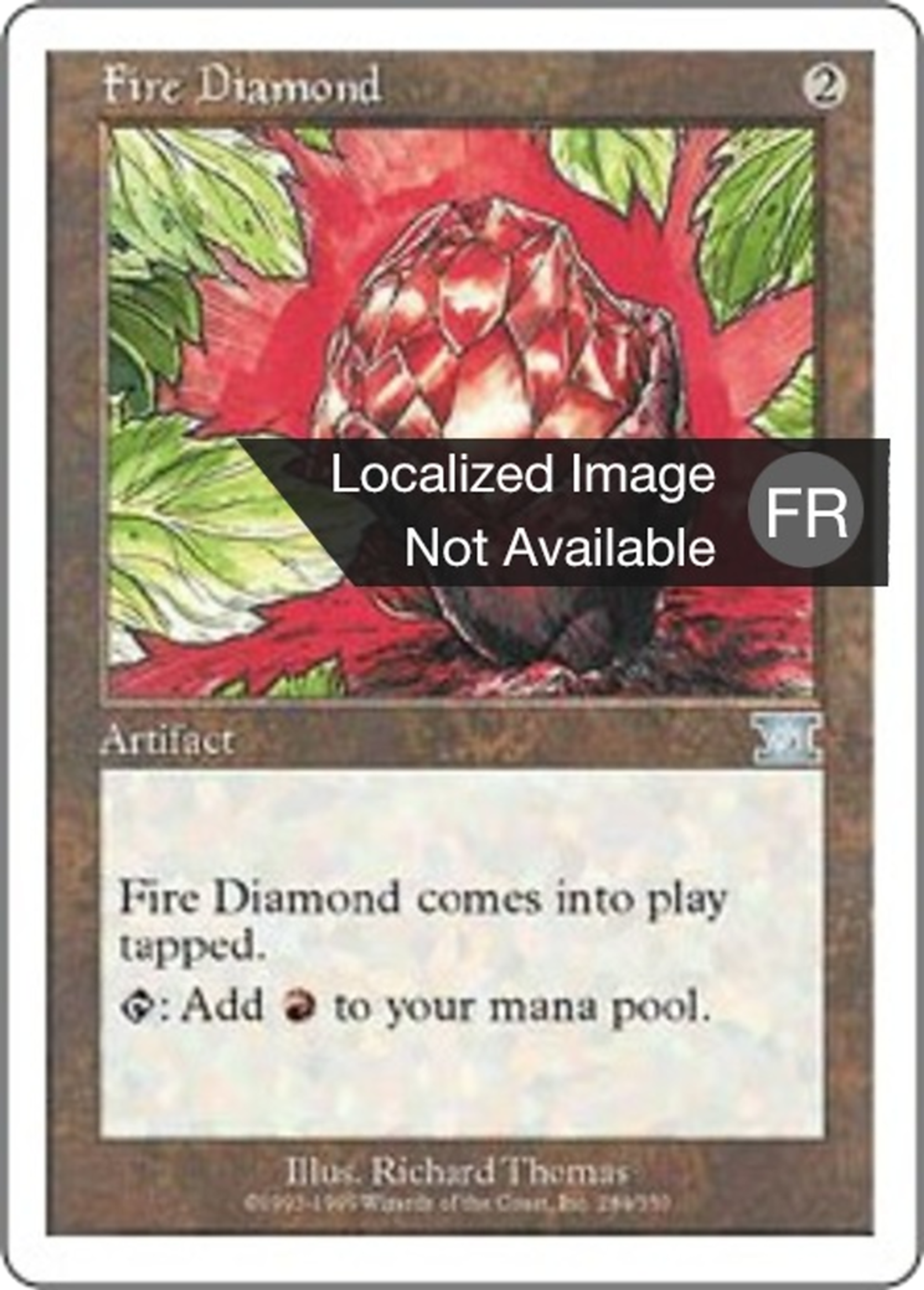 Diamant du feu — Classic Sixth Edition — Magic: The Gathering